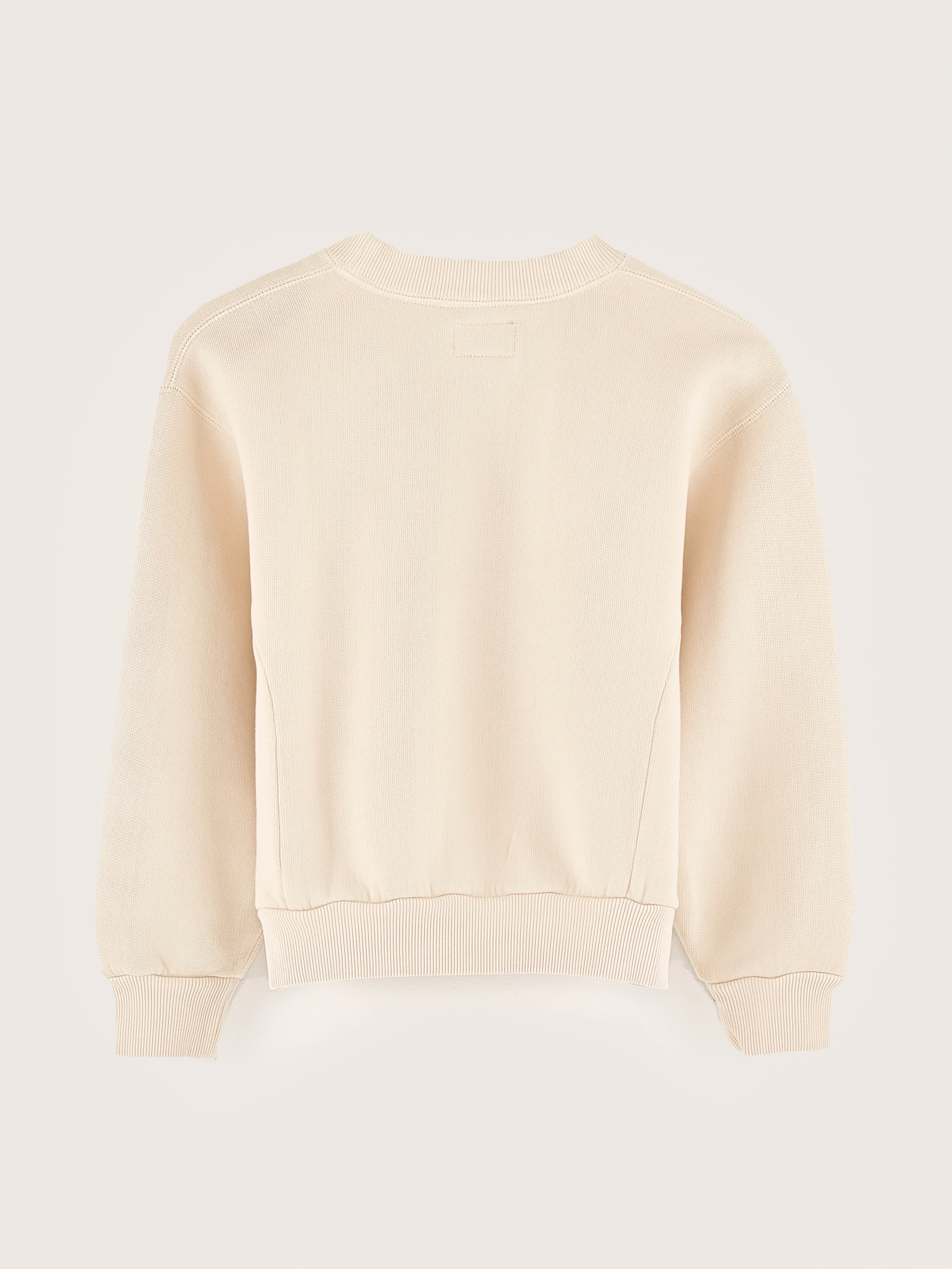 Fadoly ronde hals sweatshirt (242 / G / SUGARCANE)