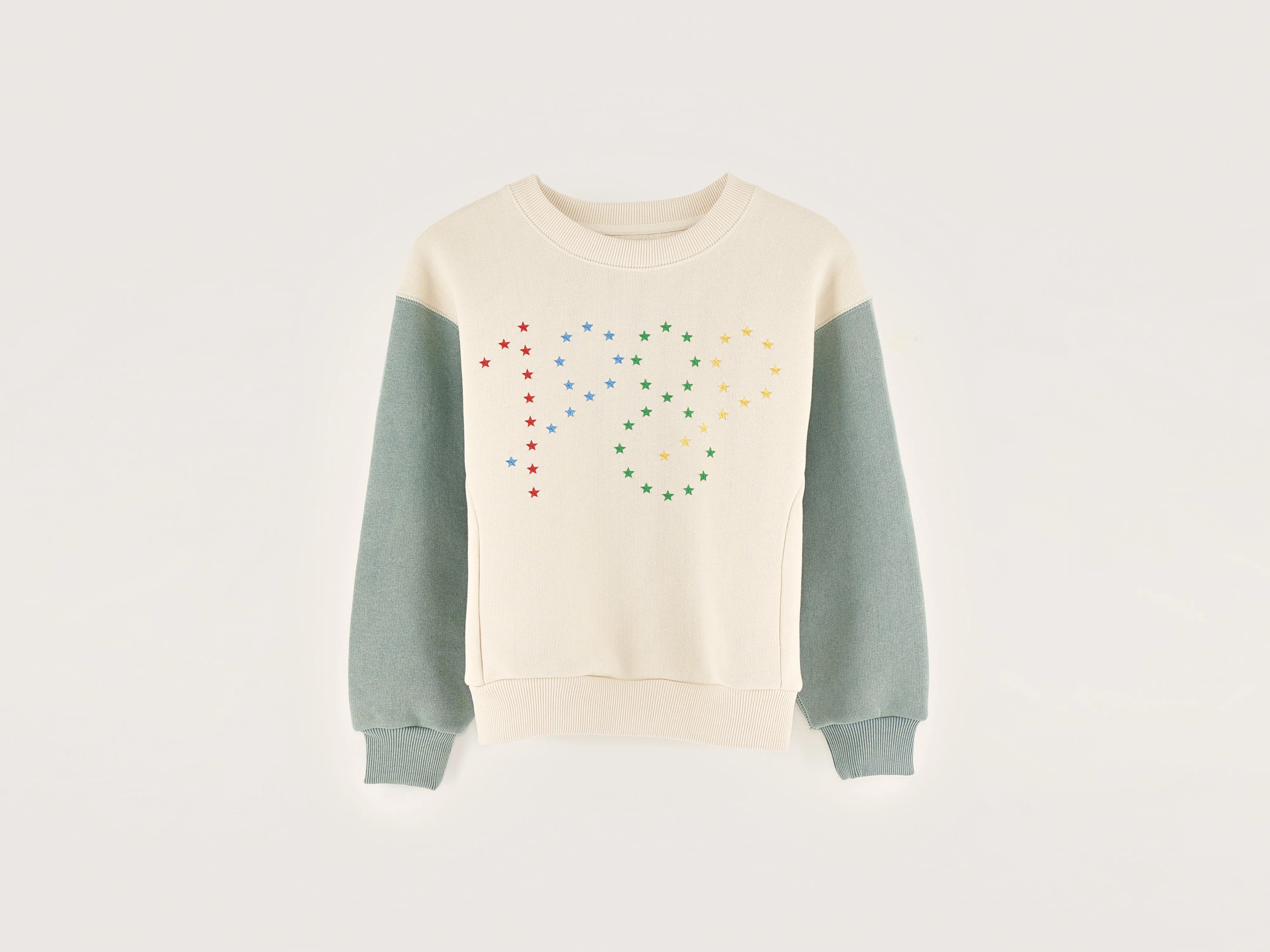 Fadoly Round-neck Sweatshirt - Sugarcane For Girls | Bellerose