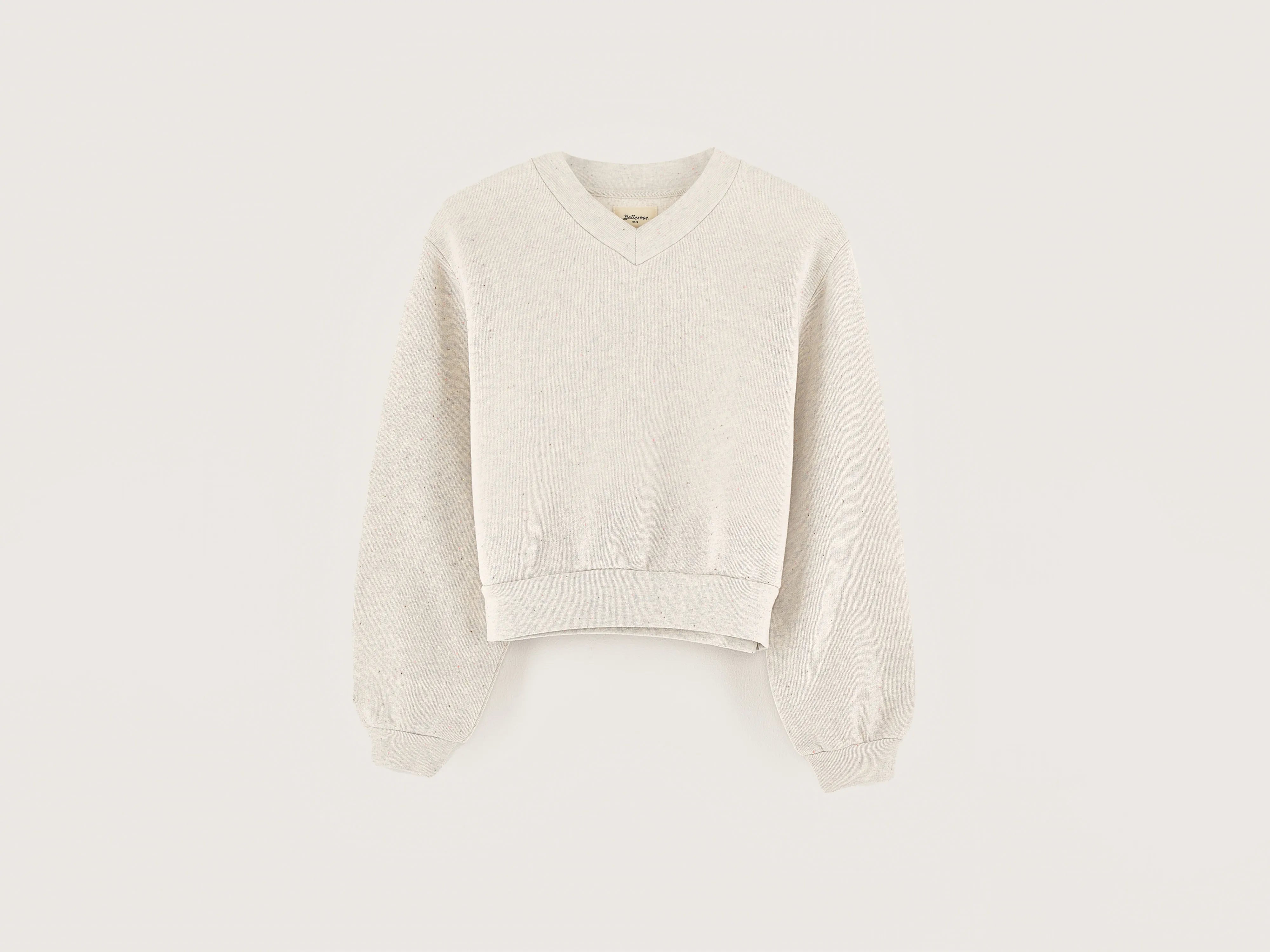 Febie v-hals sweatshirt (242 / G / COMBO D)