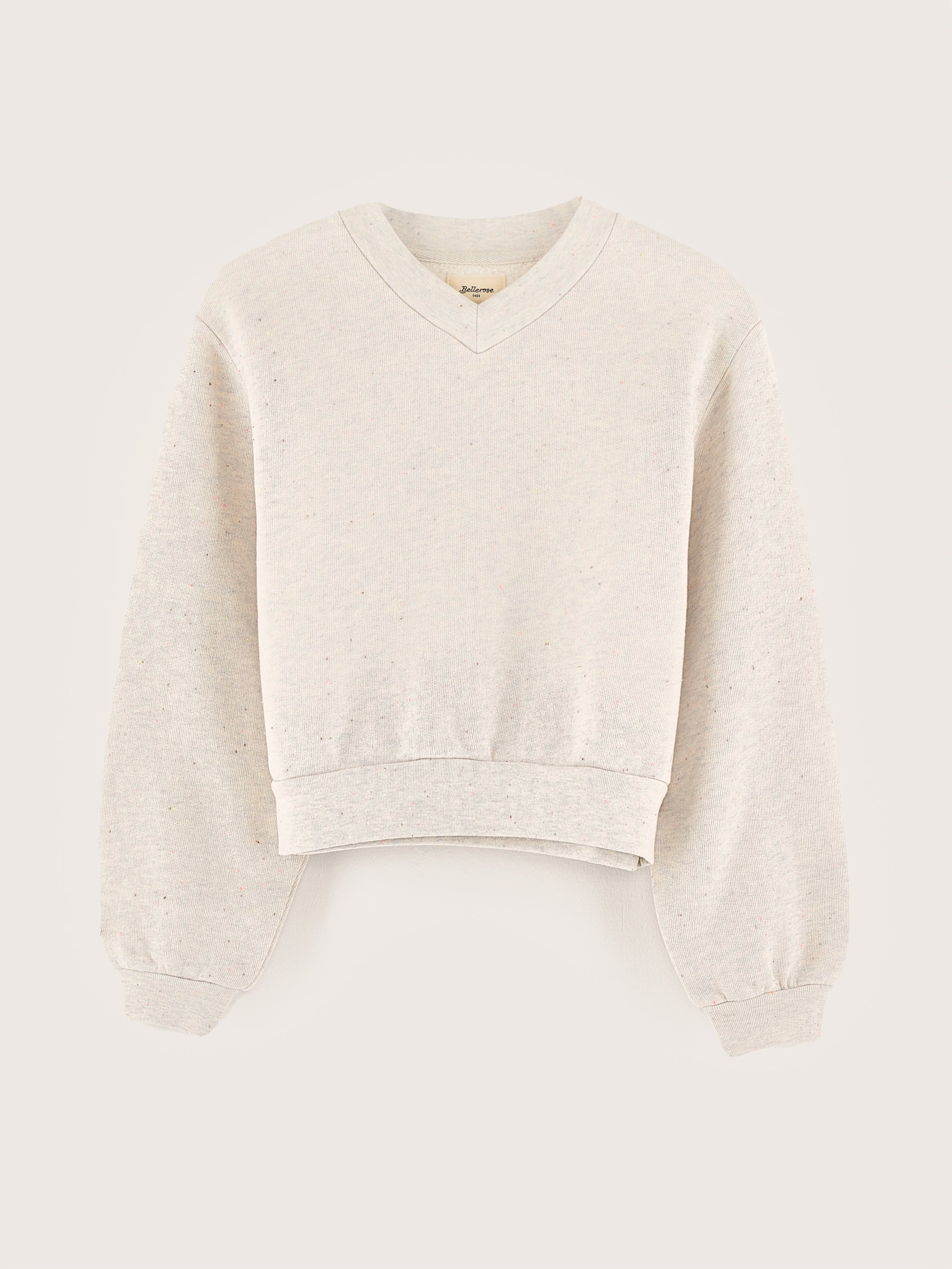 Sweatshirt Col En V Febie - Multicolor Pour Fille | Bellerose