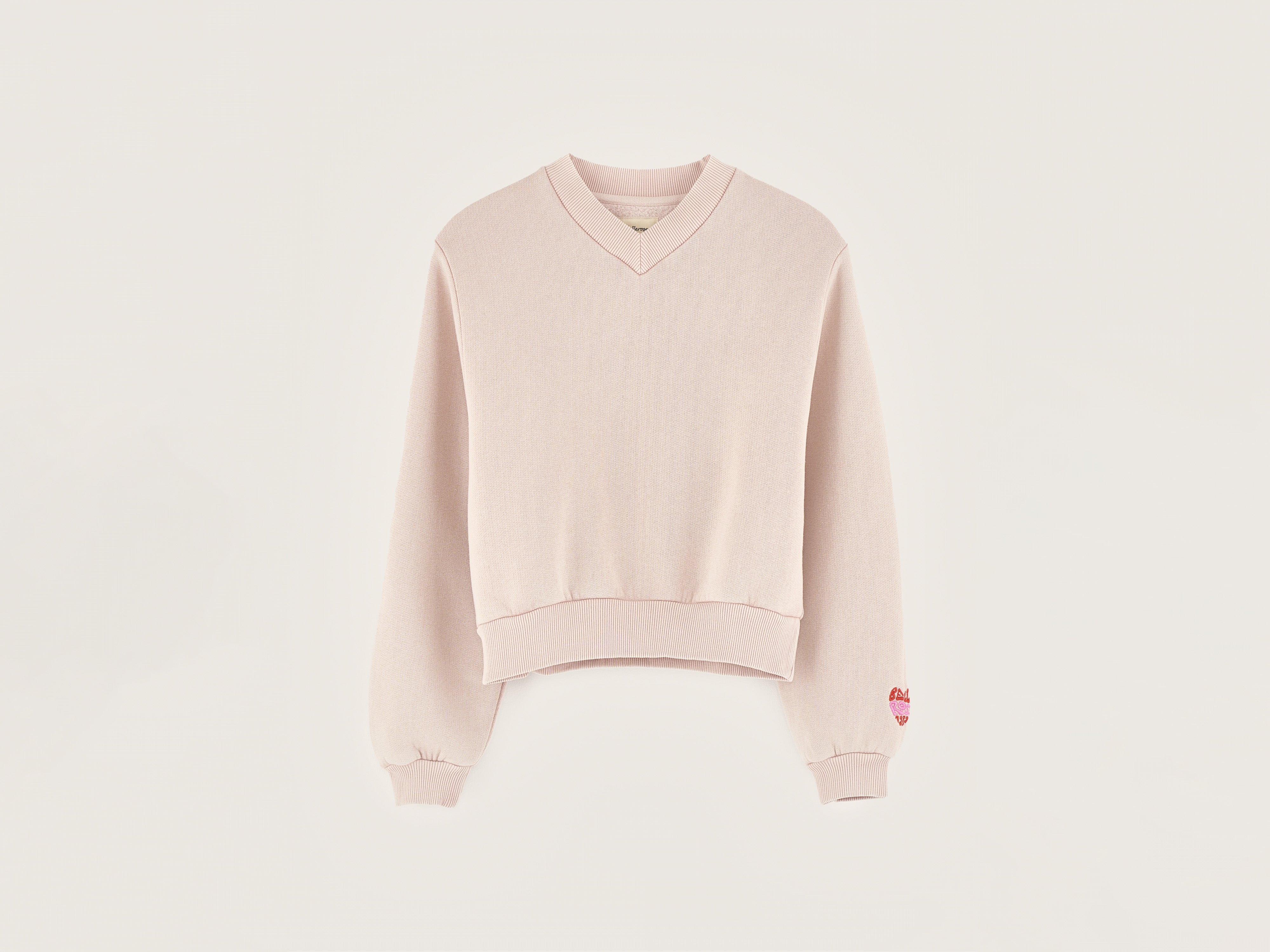 Febie v-hals sweatshirt (242 / G / MISTY)