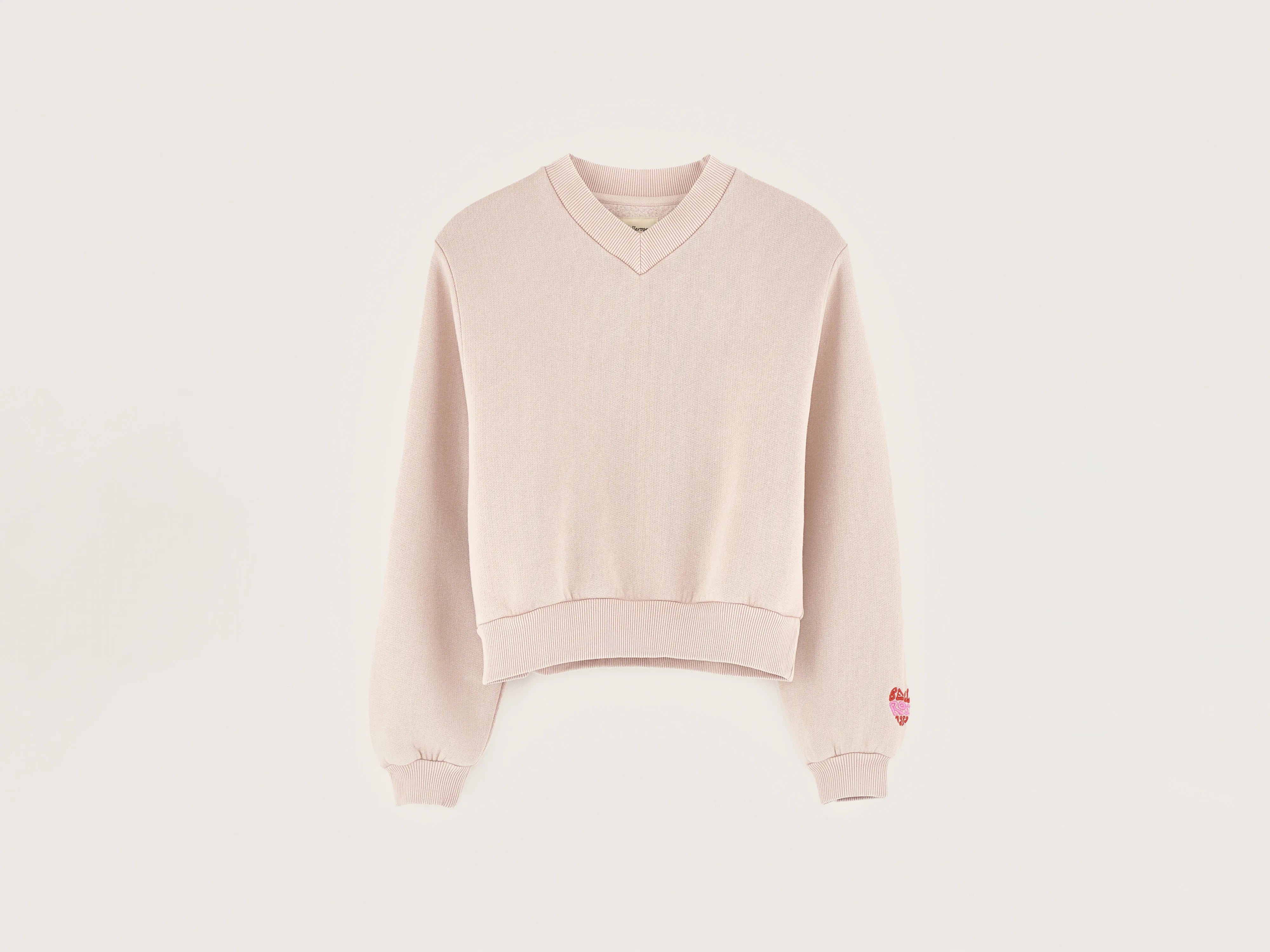 Sweatshirt col en v Febie (242 / G / MISTY)