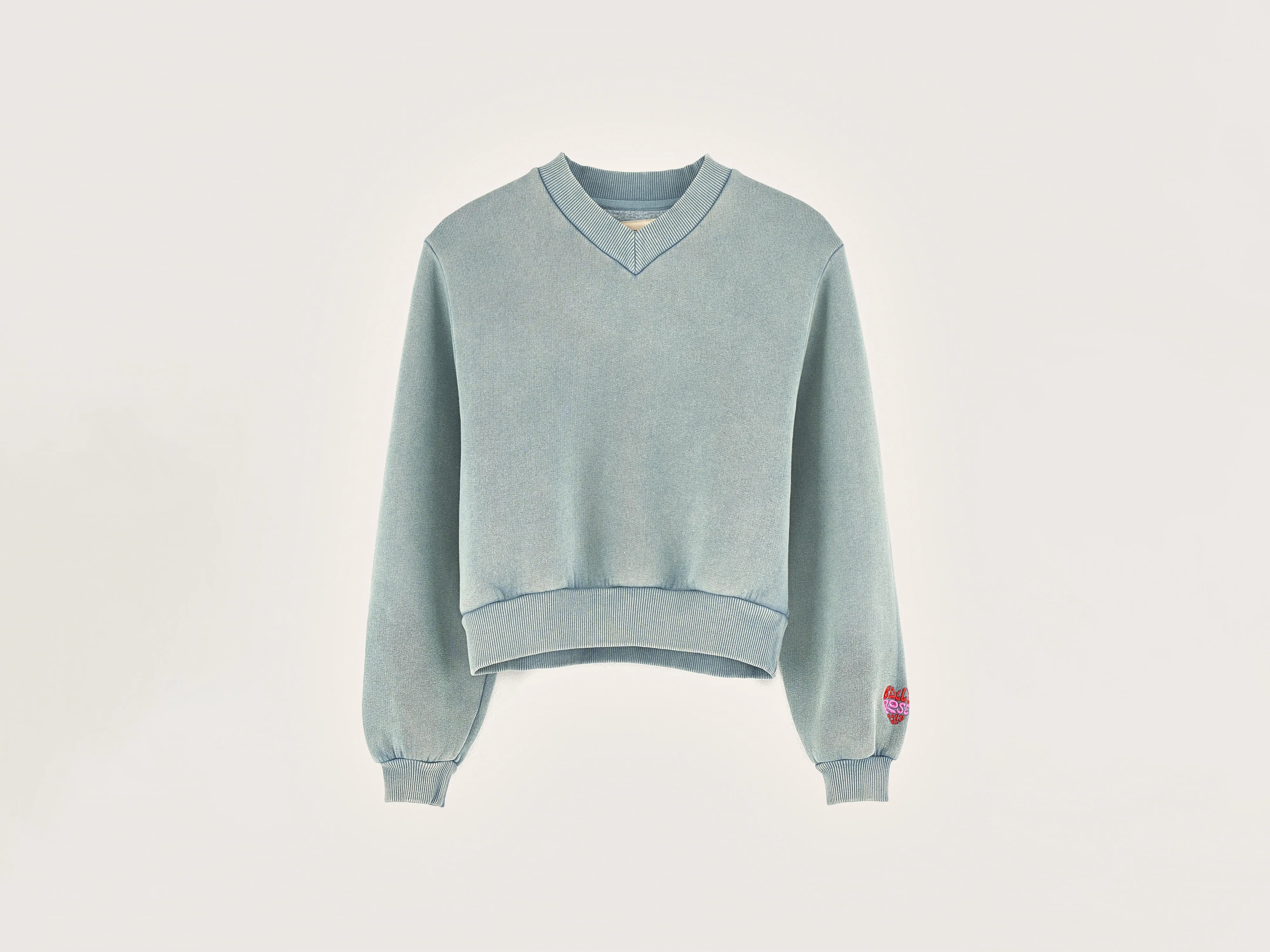 Febie v-neck sweatshirt (242 / G / HYDRO)