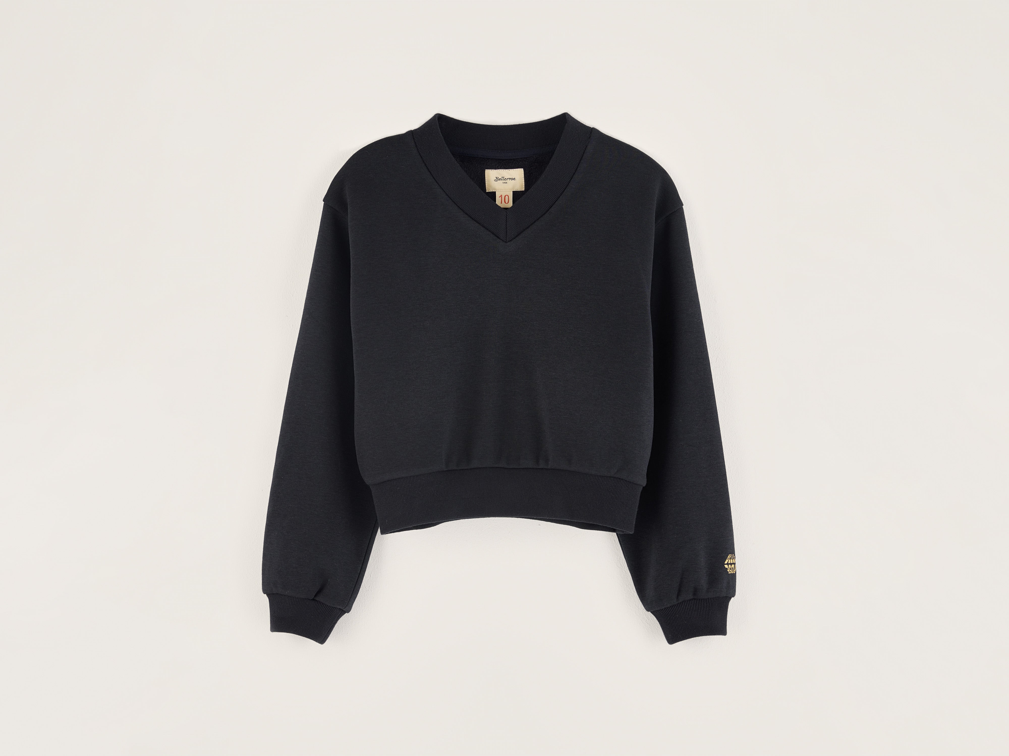 Febie v-hals sweatshirt (242 / G / AMERICA)