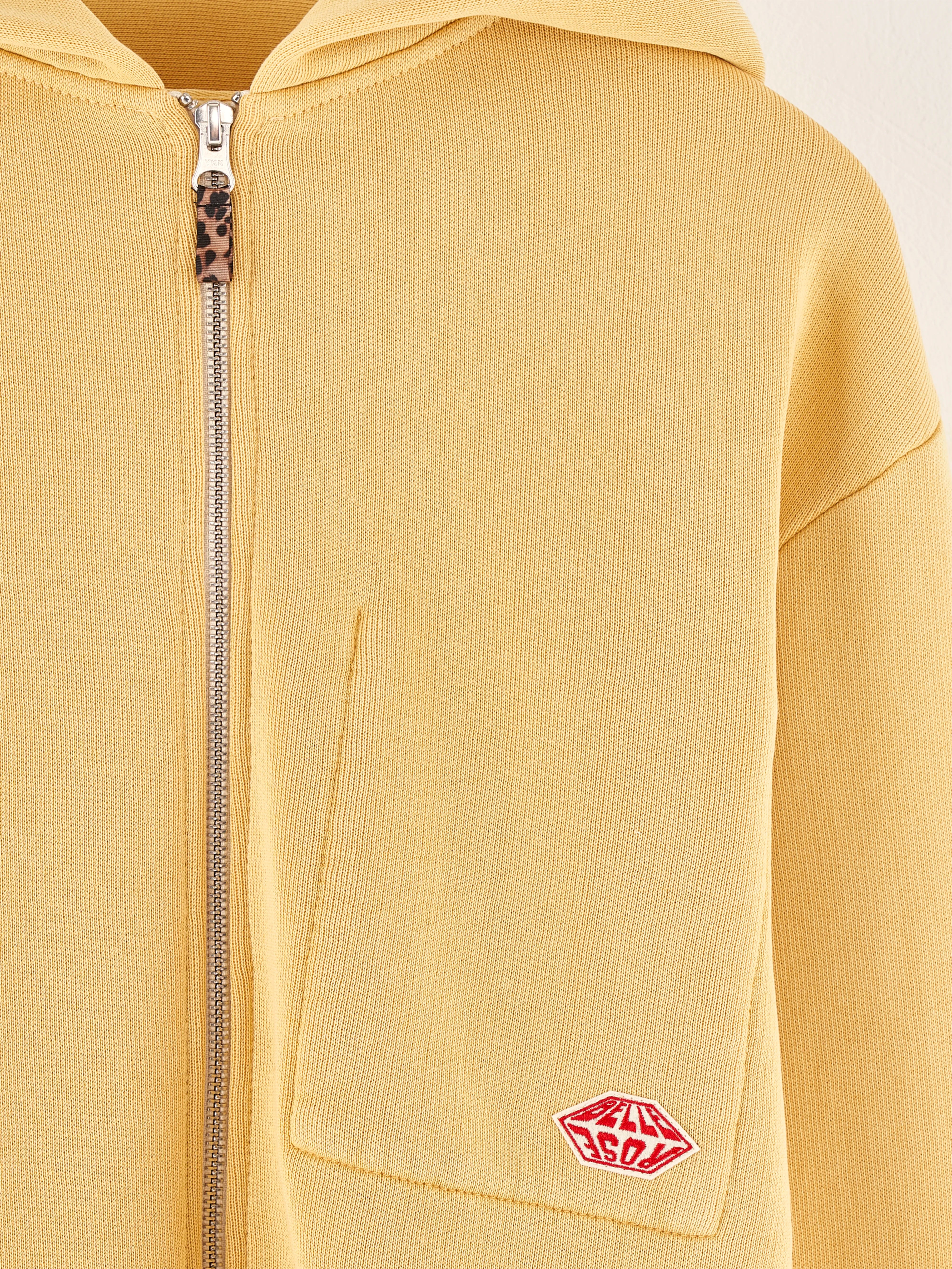 Farino zip-up hoodie (242 / G / CORNFLAKES)