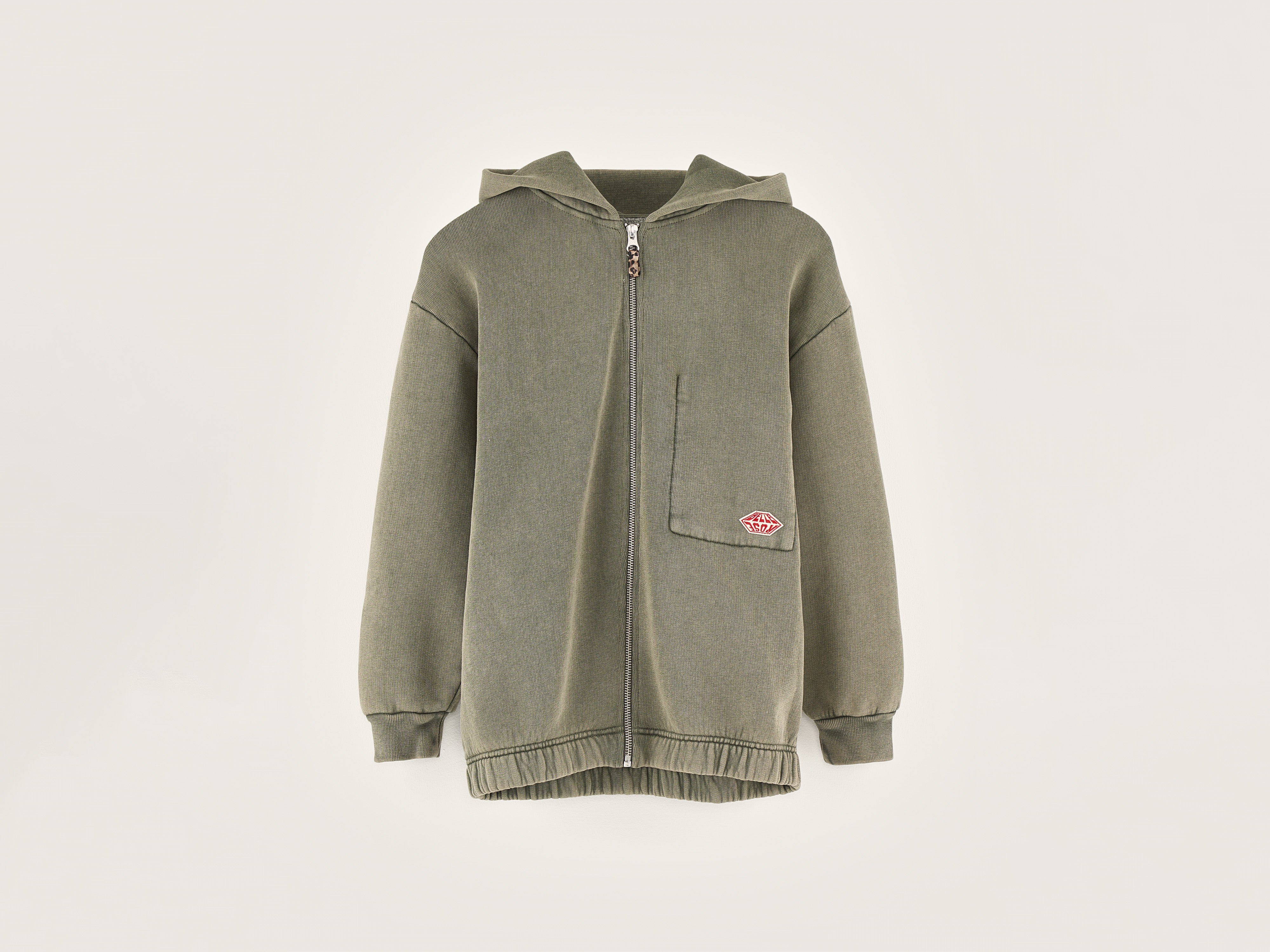 Sweatshirt à capuche zippé Farino (242 / G / MOSS)