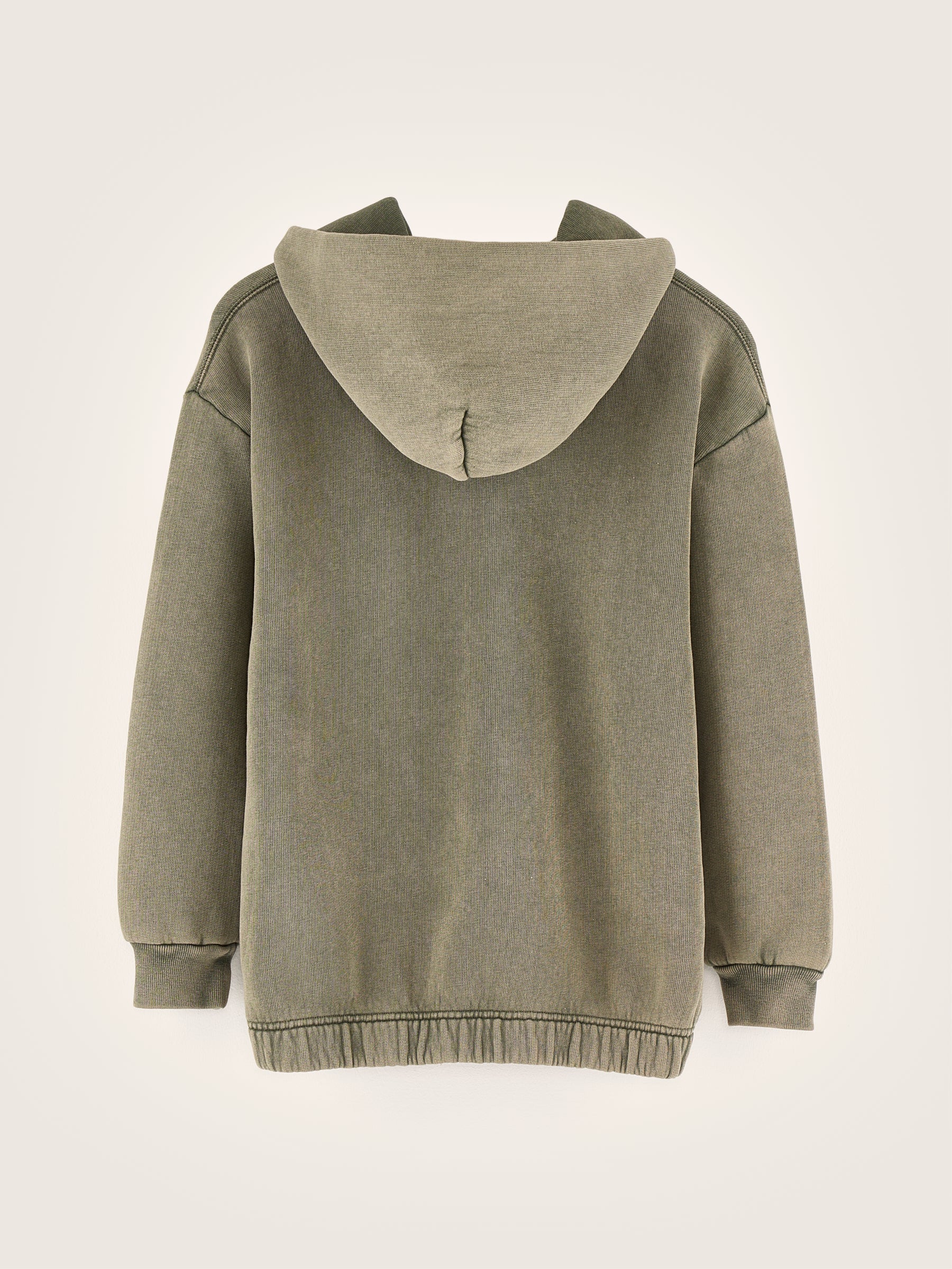 Farino Zip-up Hoodie - Moss For Girls | Bellerose