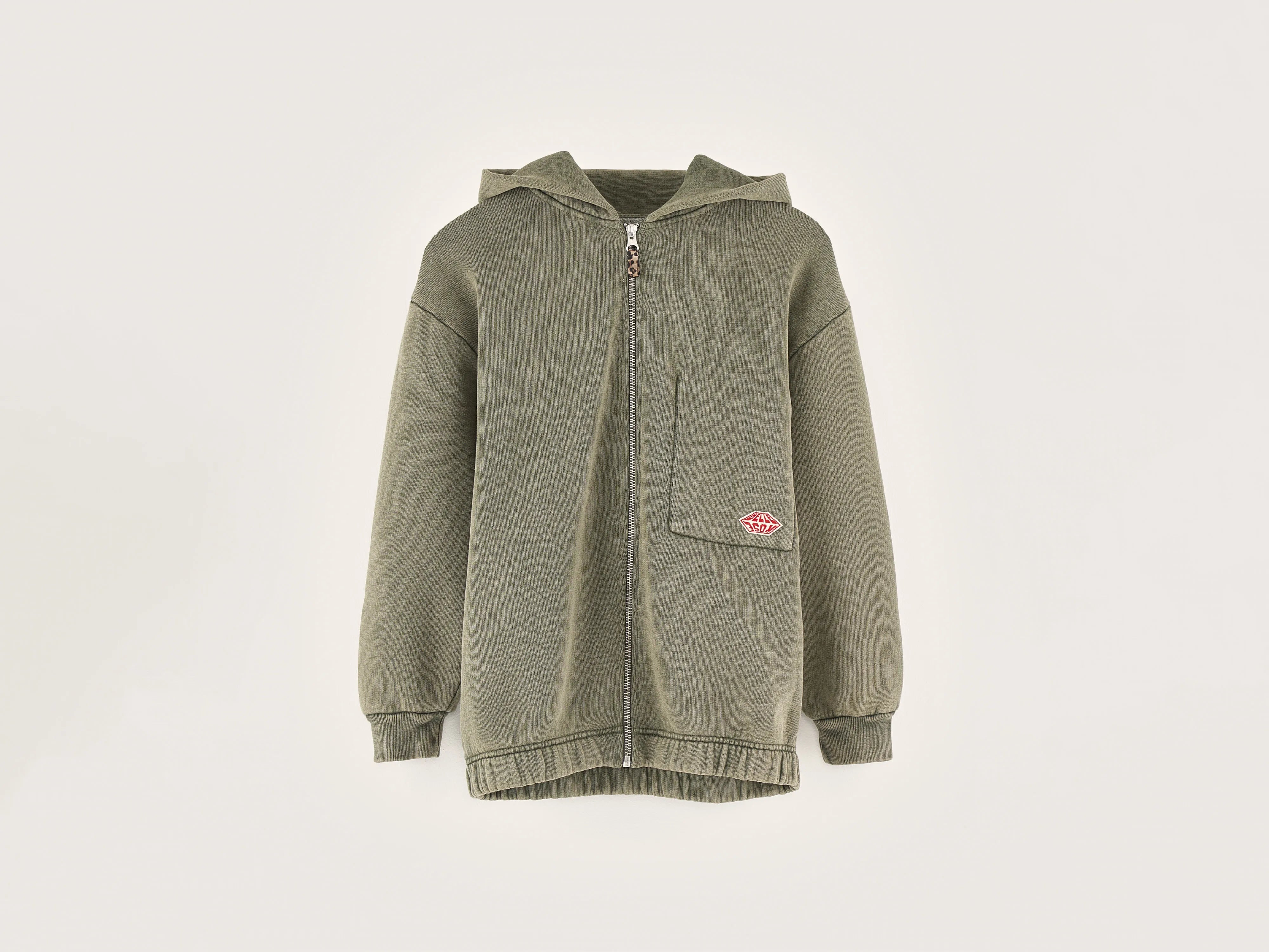 Sweatshirt à capuche zippé Farino (242 / G / MOSS)