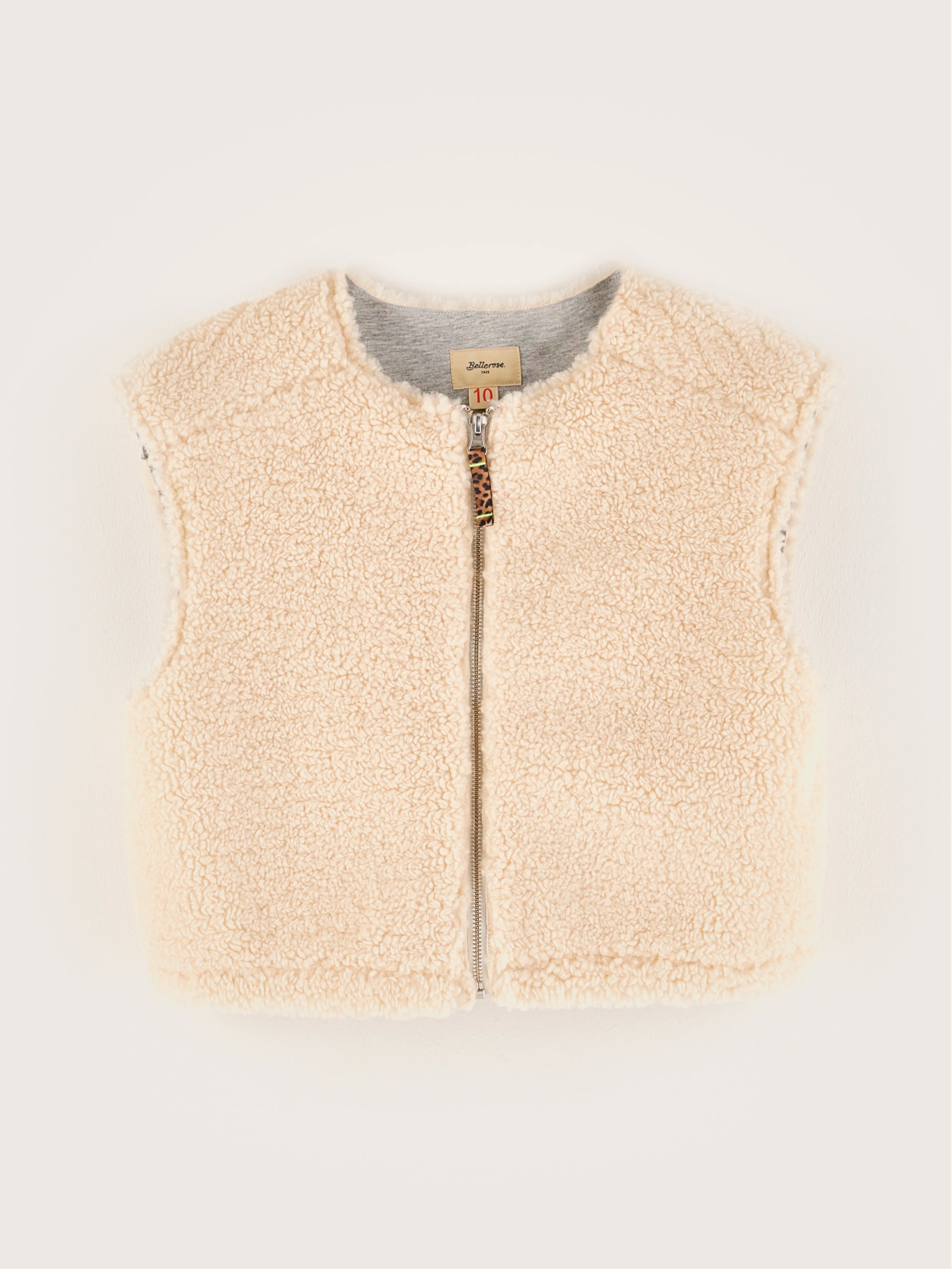 Sweatshirt Sans Manches Jess - Ecru Pour Fille | Bellerose