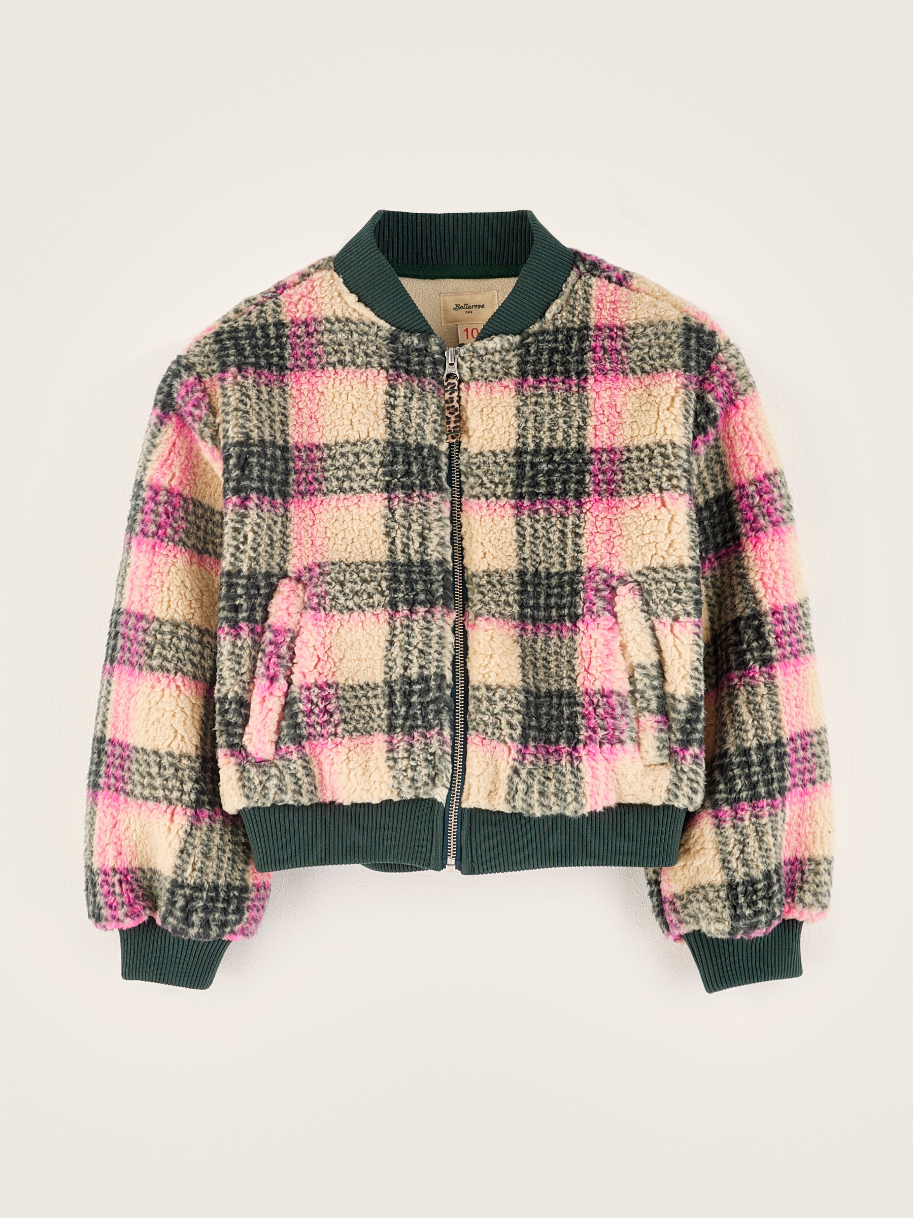 Jane Bomber-style Sweatshirt - Alpine / Aurora For Girls | Bellerose