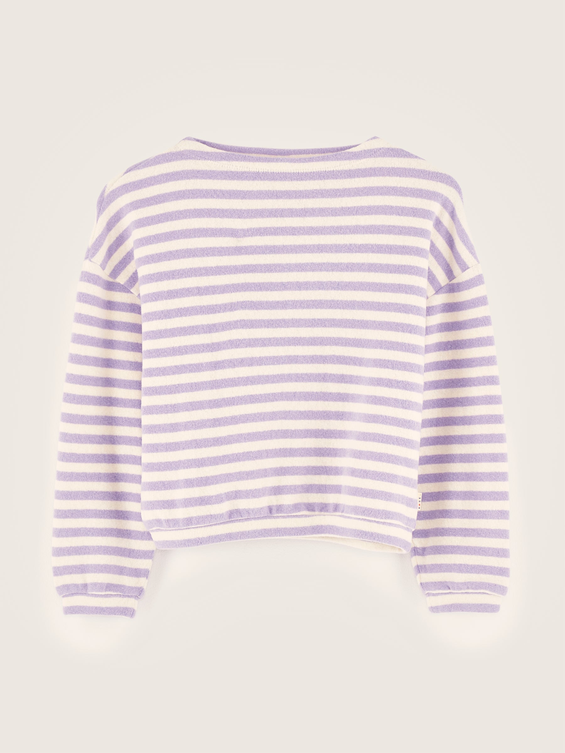 Vaso Lange Mouwen T-shirt - Bonbon / Ecru Voor Meisjes | Bellerose