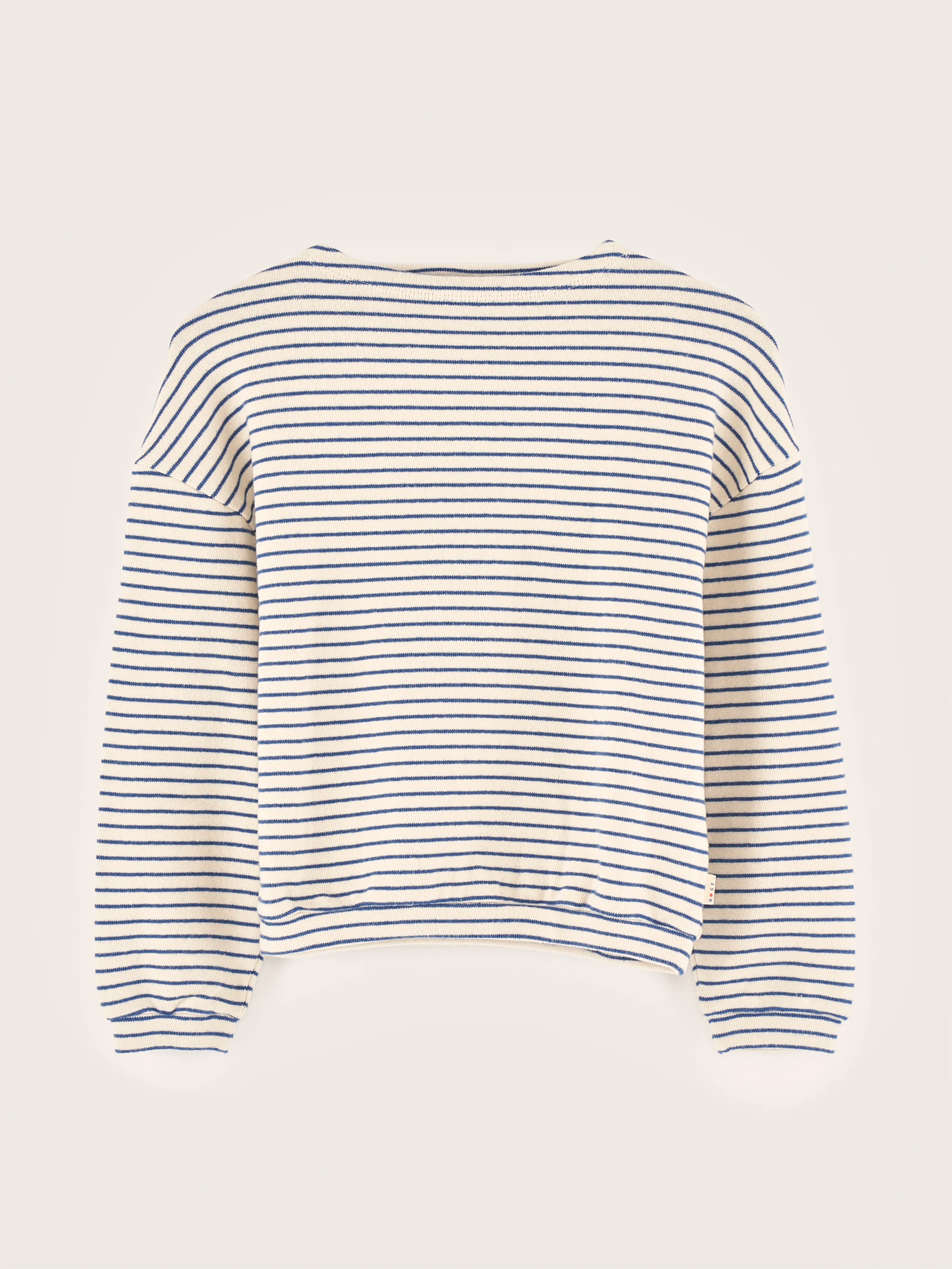 Vaso Long-sleeve T-shirt - America / Ecru For Girls | Bellerose