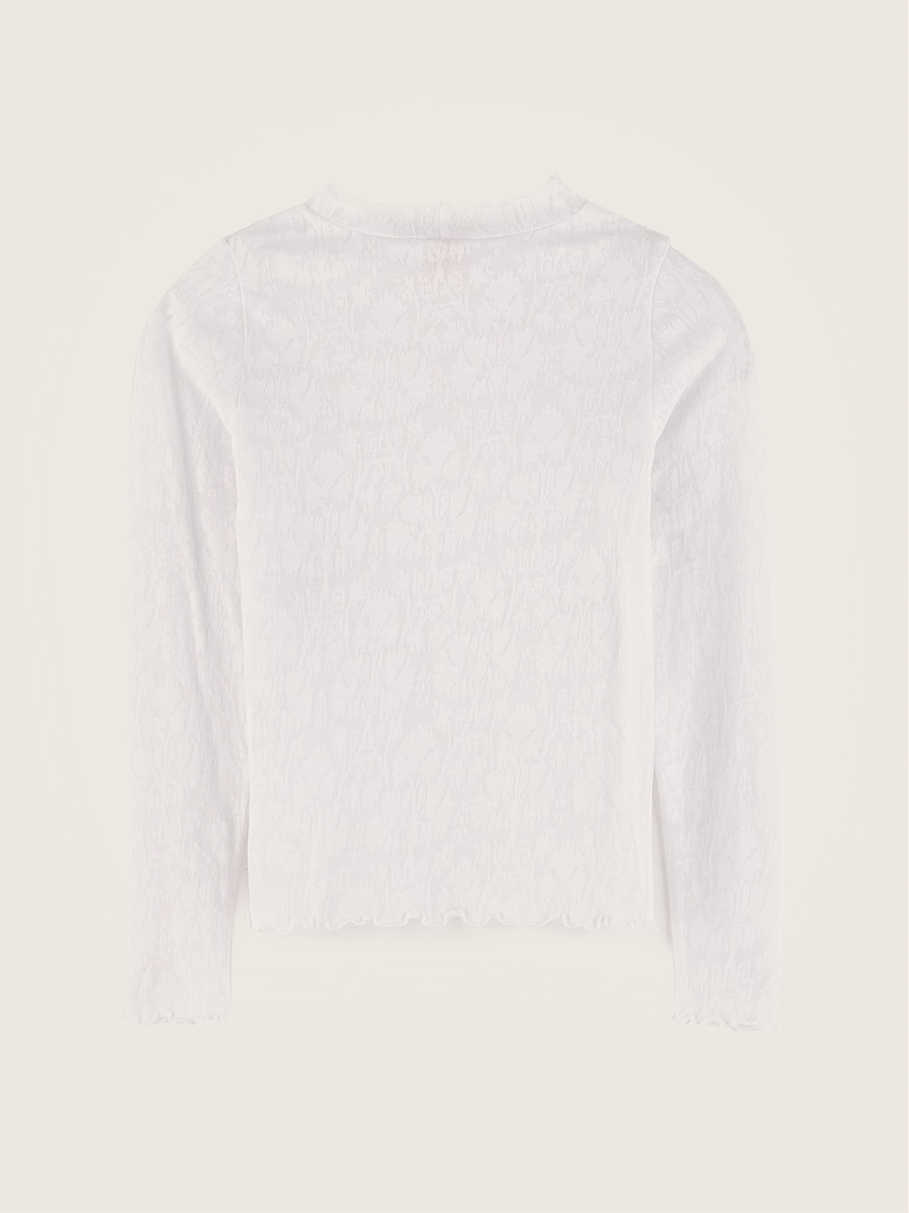 Velfies Lange Mouwen T-shirt - White Voor Meisjes | Bellerose