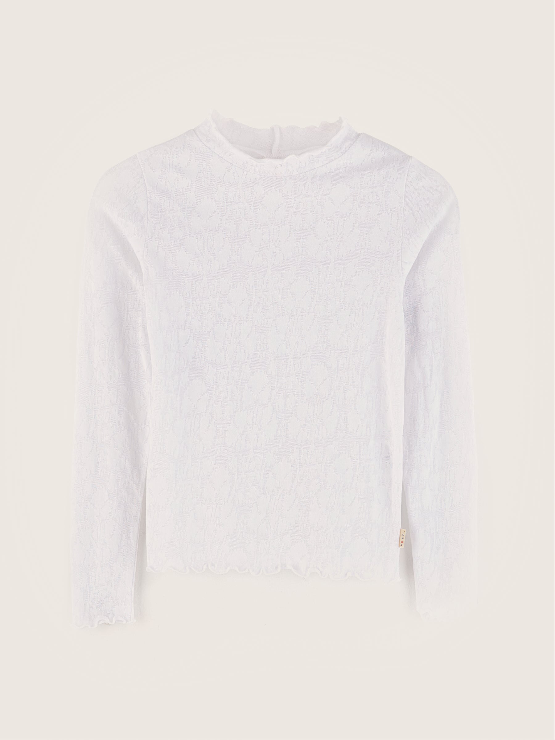 Velfies Lange Mouwen T-shirt - White Voor Meisjes | Bellerose