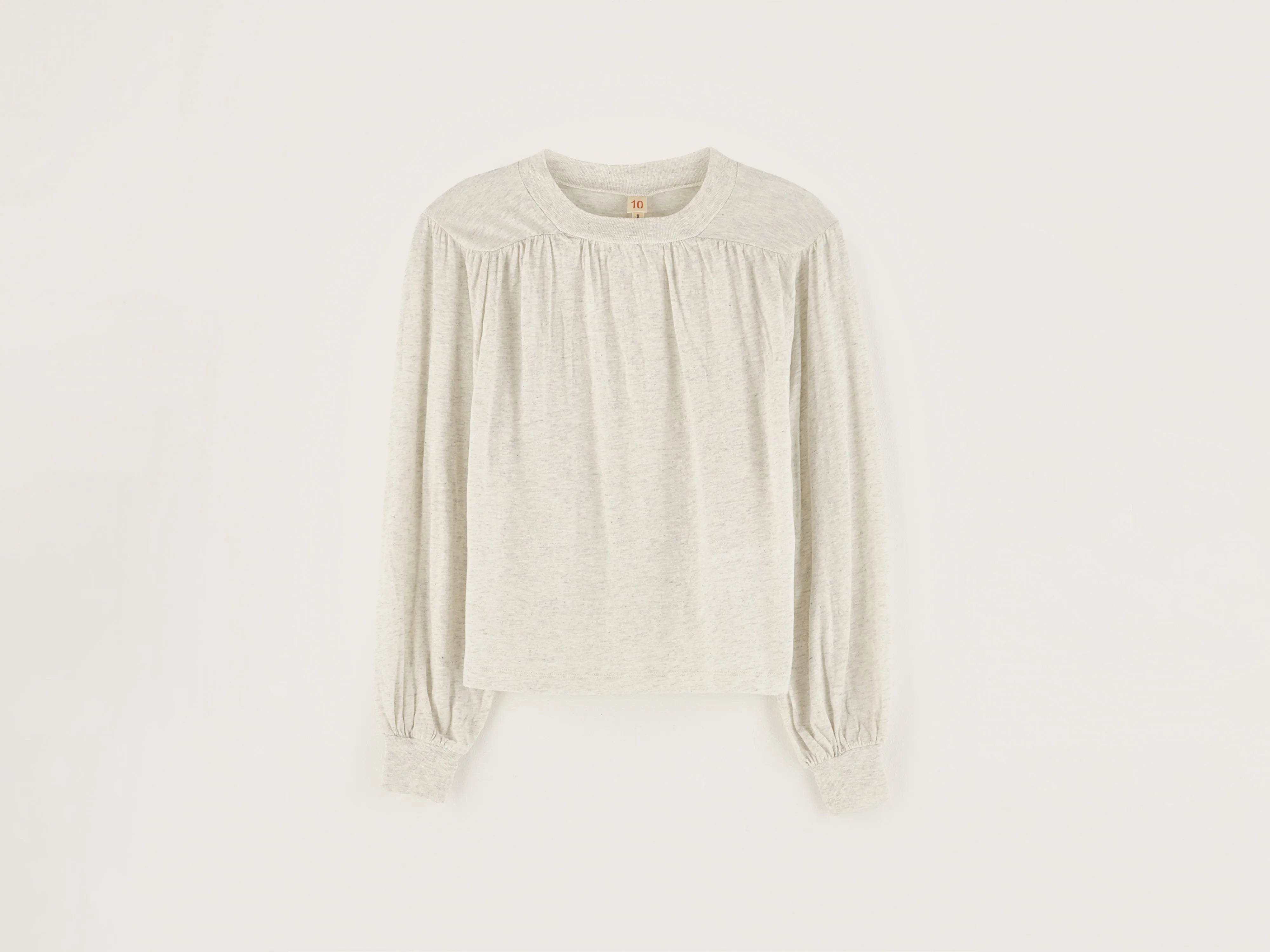 Marge lange mouwen t-shirt (242 / G / OYSTER)