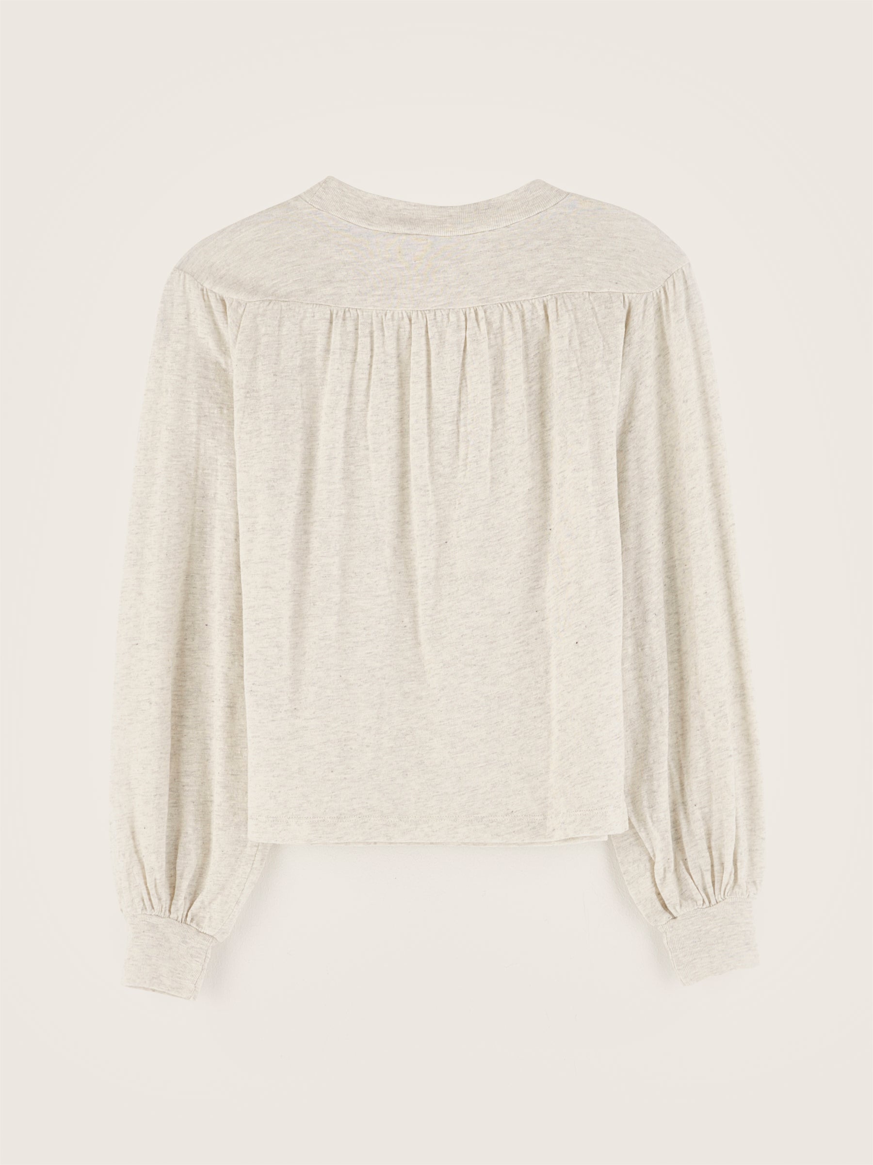 Marge Long-sleeve T-shirt - Oyster For Girls | Bellerose