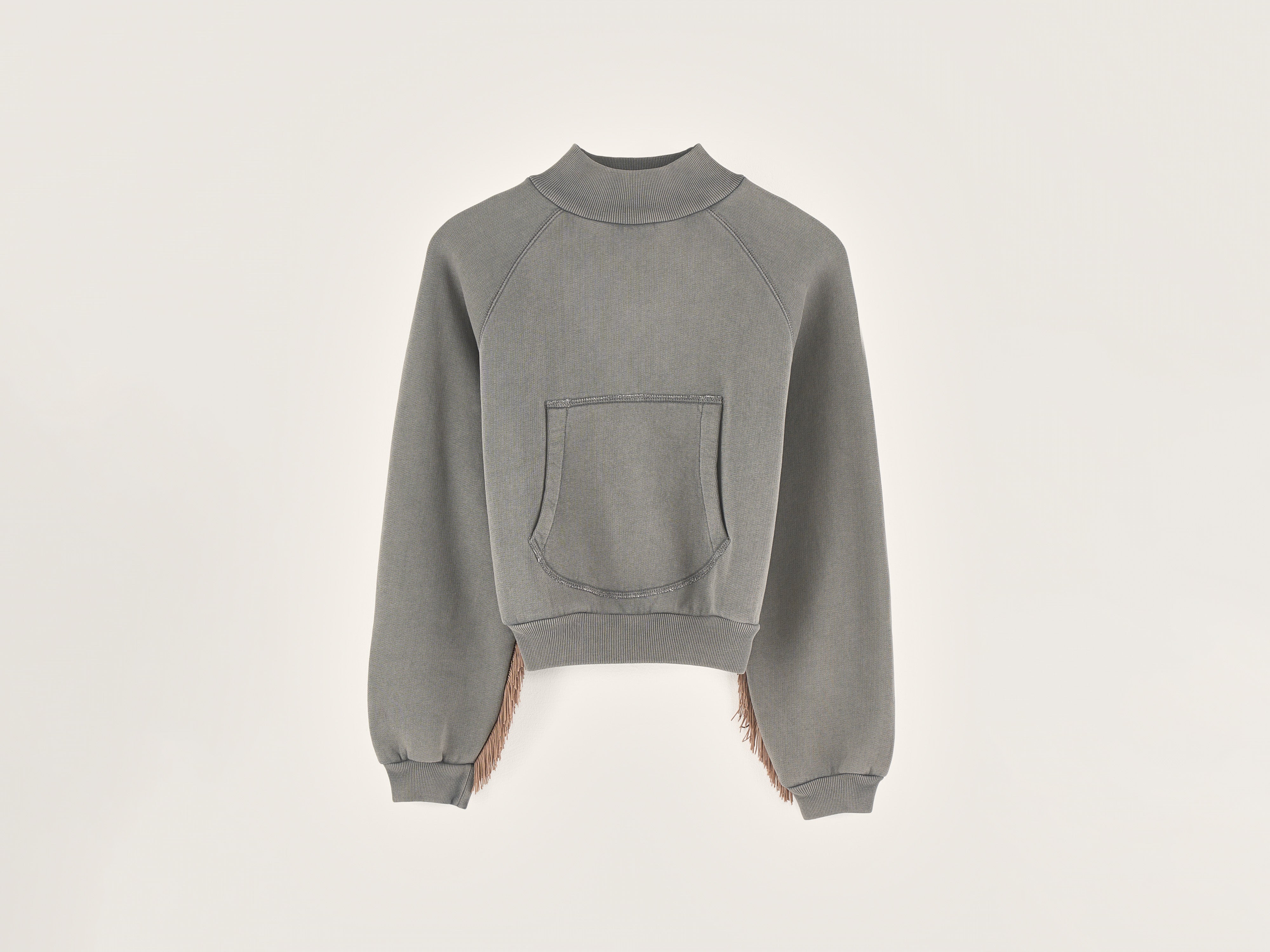 Flores relaxed sweatshirt (242 / G / BLACK SAND)