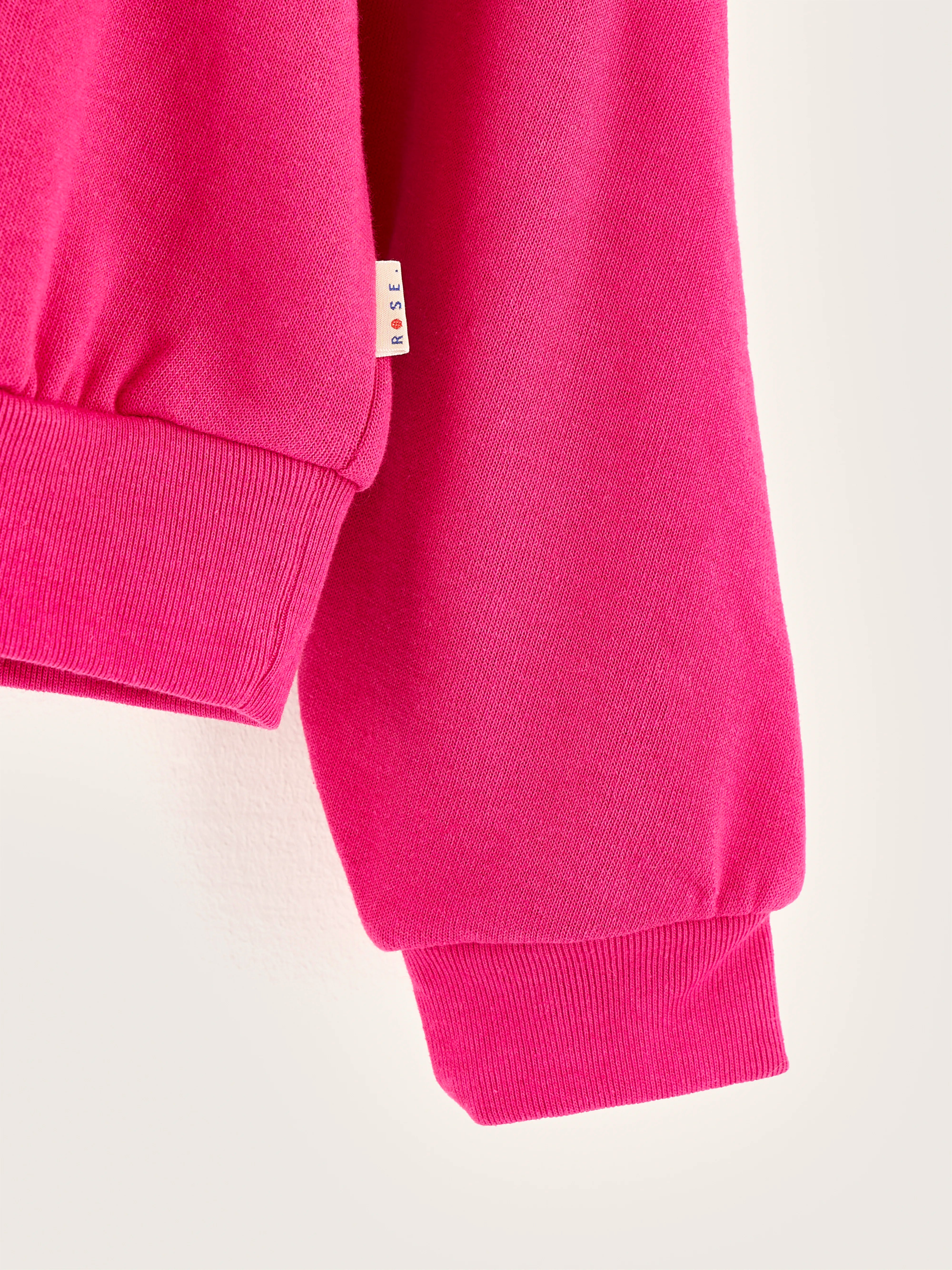 Floris ronde hals sweatshirt (242 / G / FUSHIA)