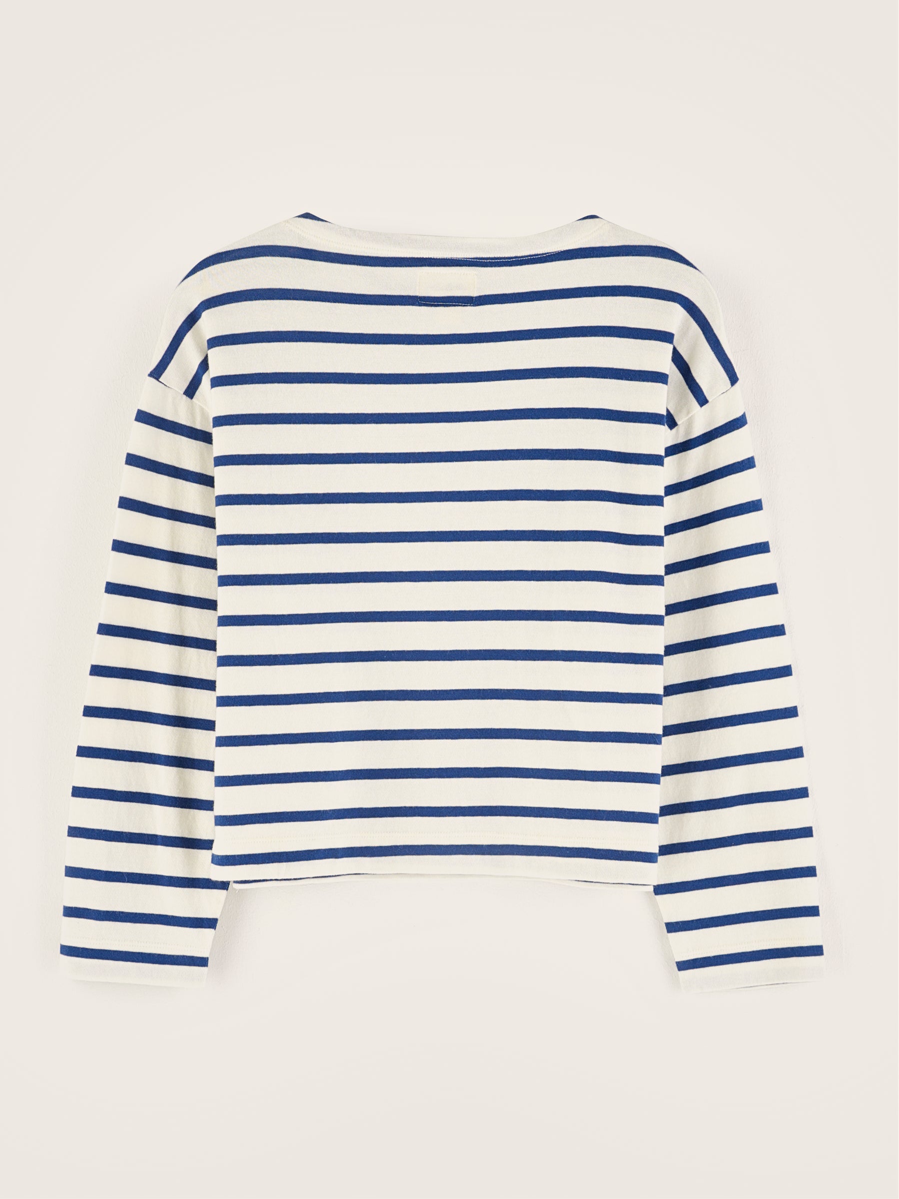 Vailor Long-sleeve T-shirt - America / Shell For Girls | Bellerose