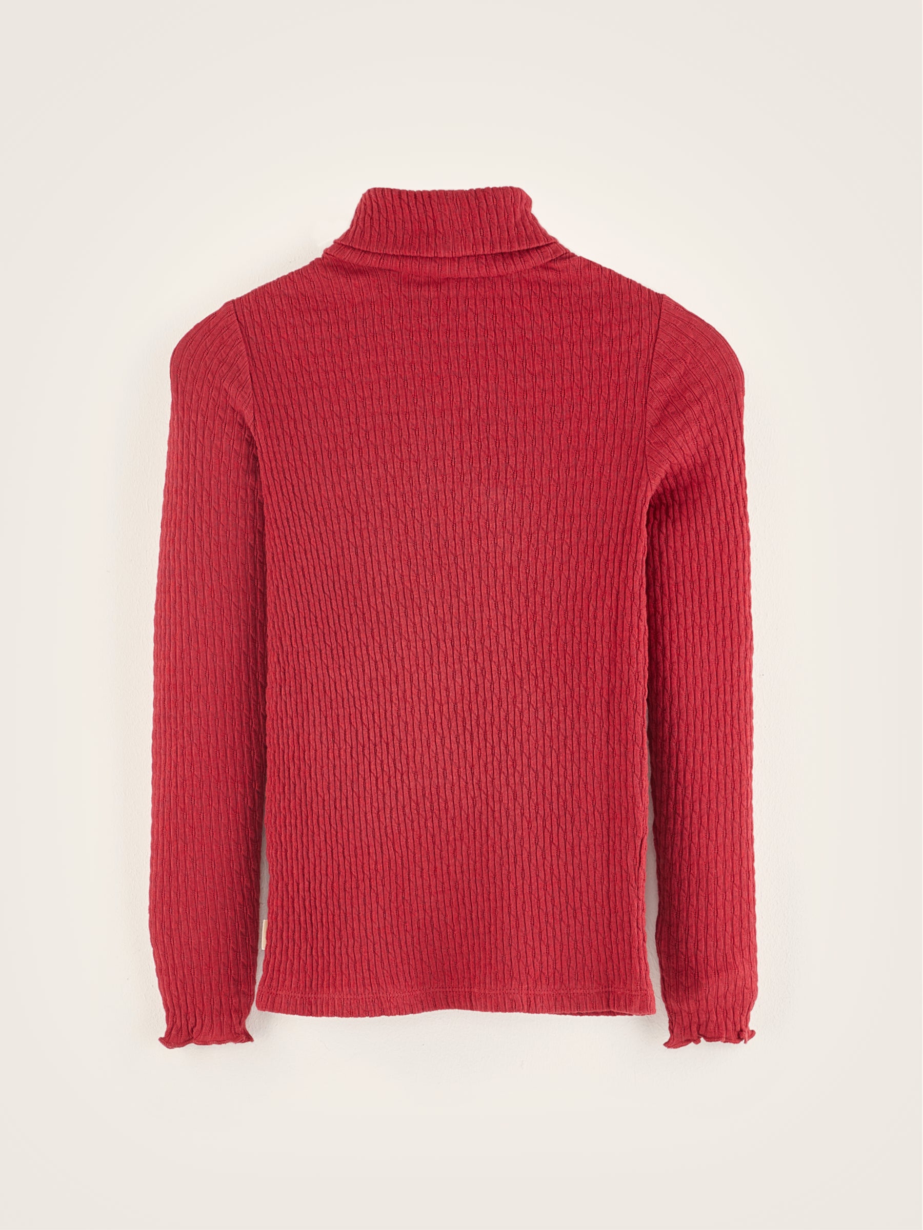 Velfie Long-sleeve T-shirt - Red dahlia For Girls | Bellerose