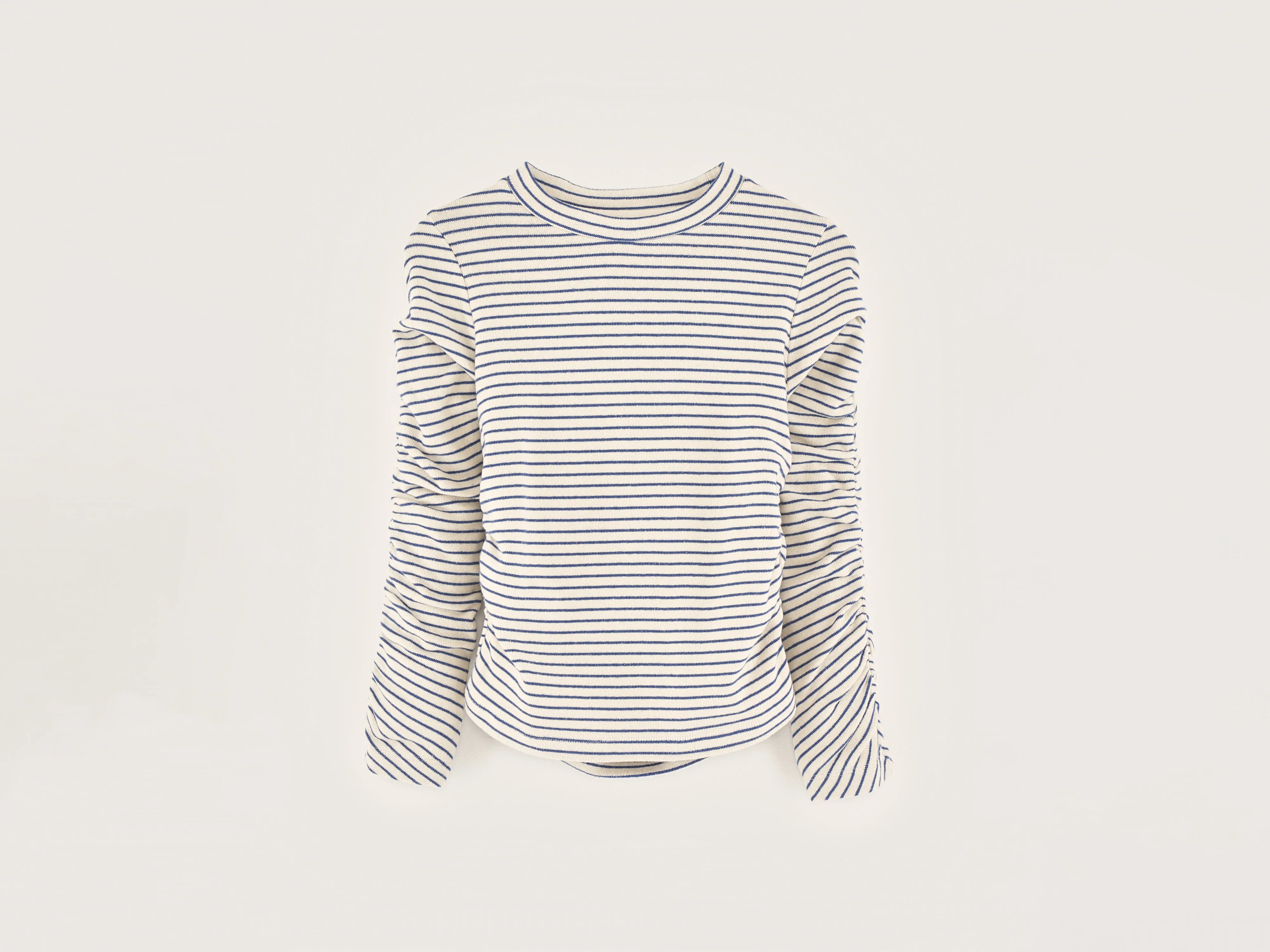 Flou lange mouwen t-shirt (242 / G / STRIPE A)