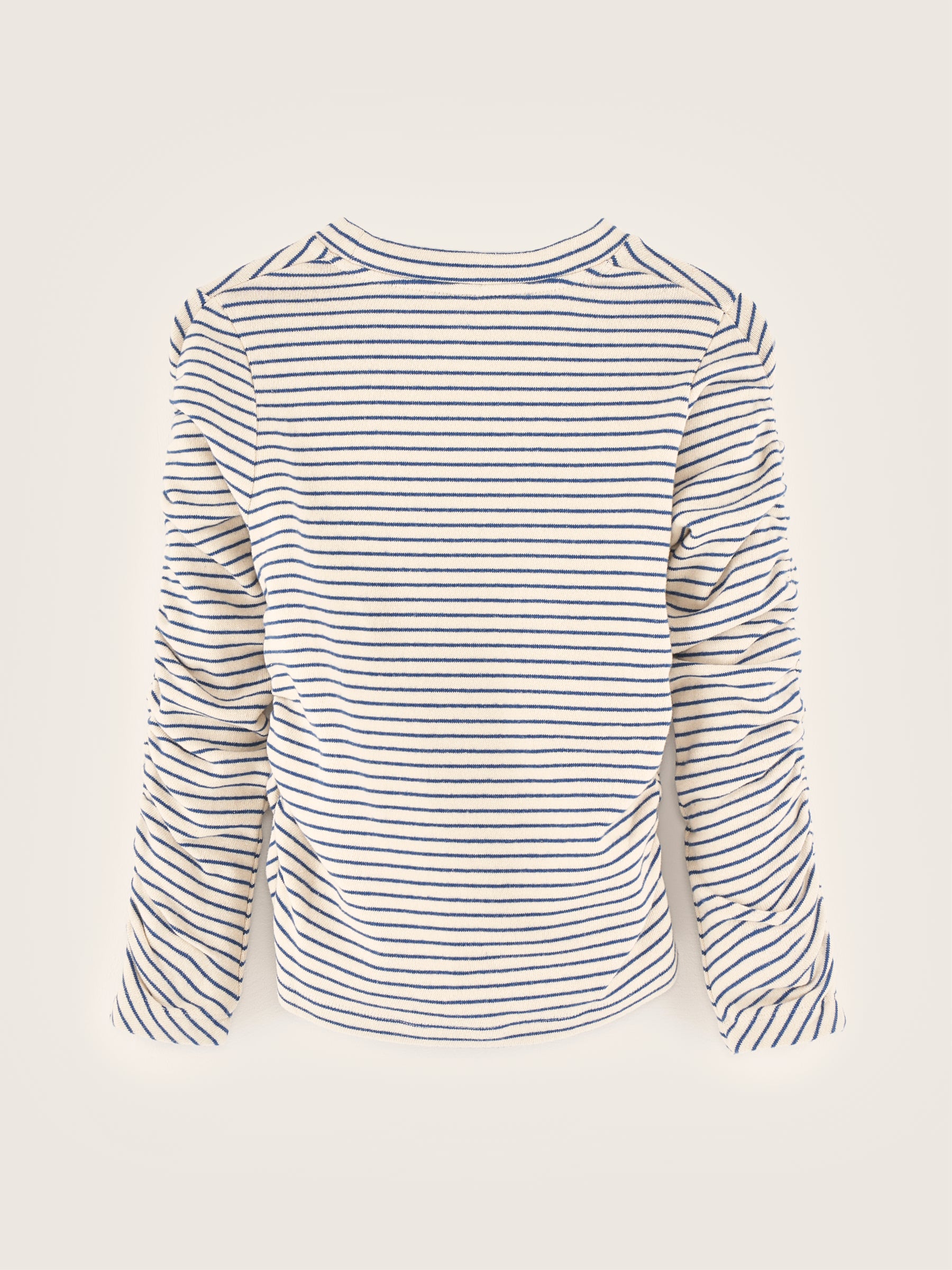 Flou Long-sleeve T-shirt - America / Ecru For Girls | Bellerose