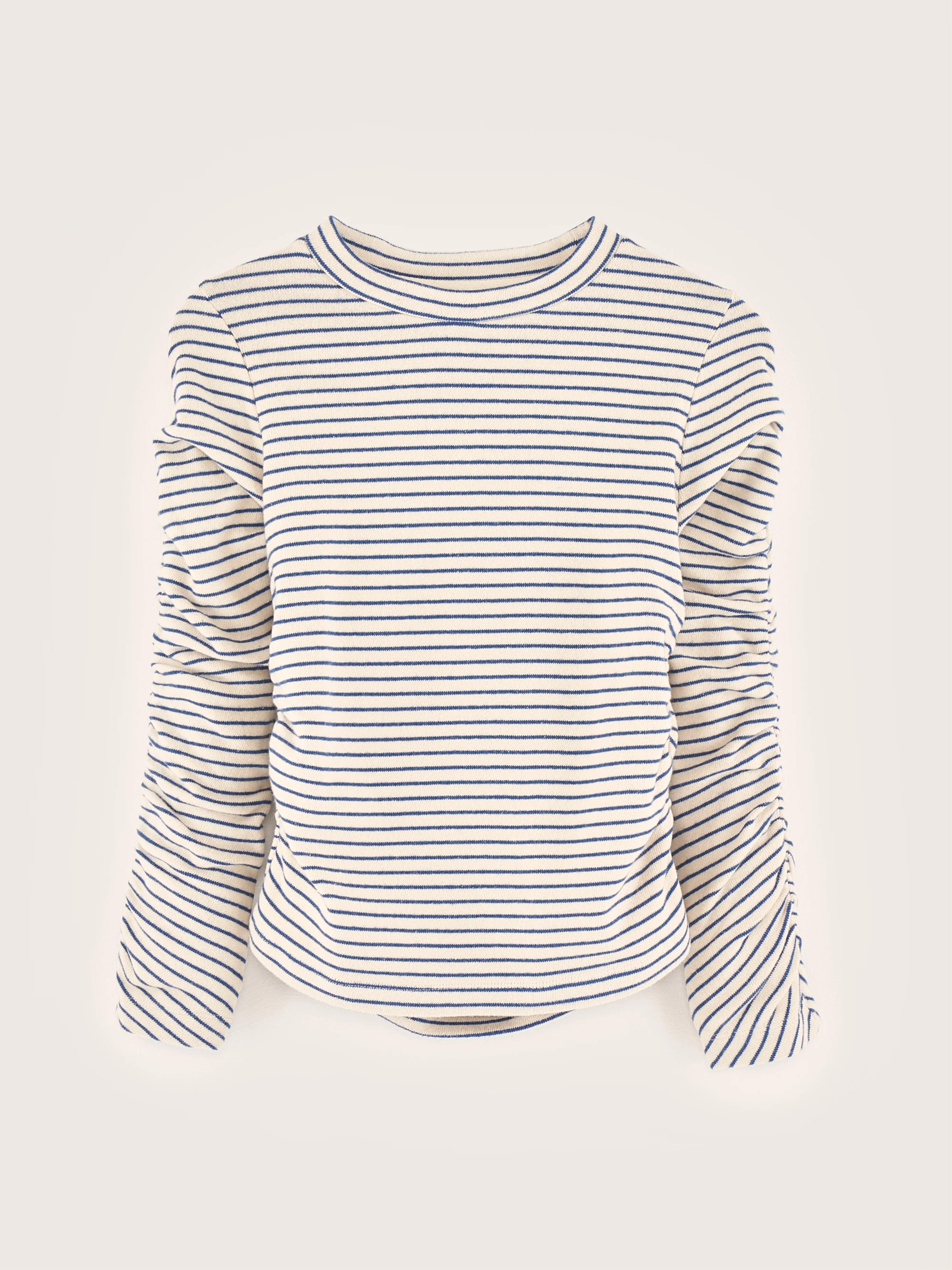 Flou lange mouwen t-shirt (242 / G / STRIPE A)