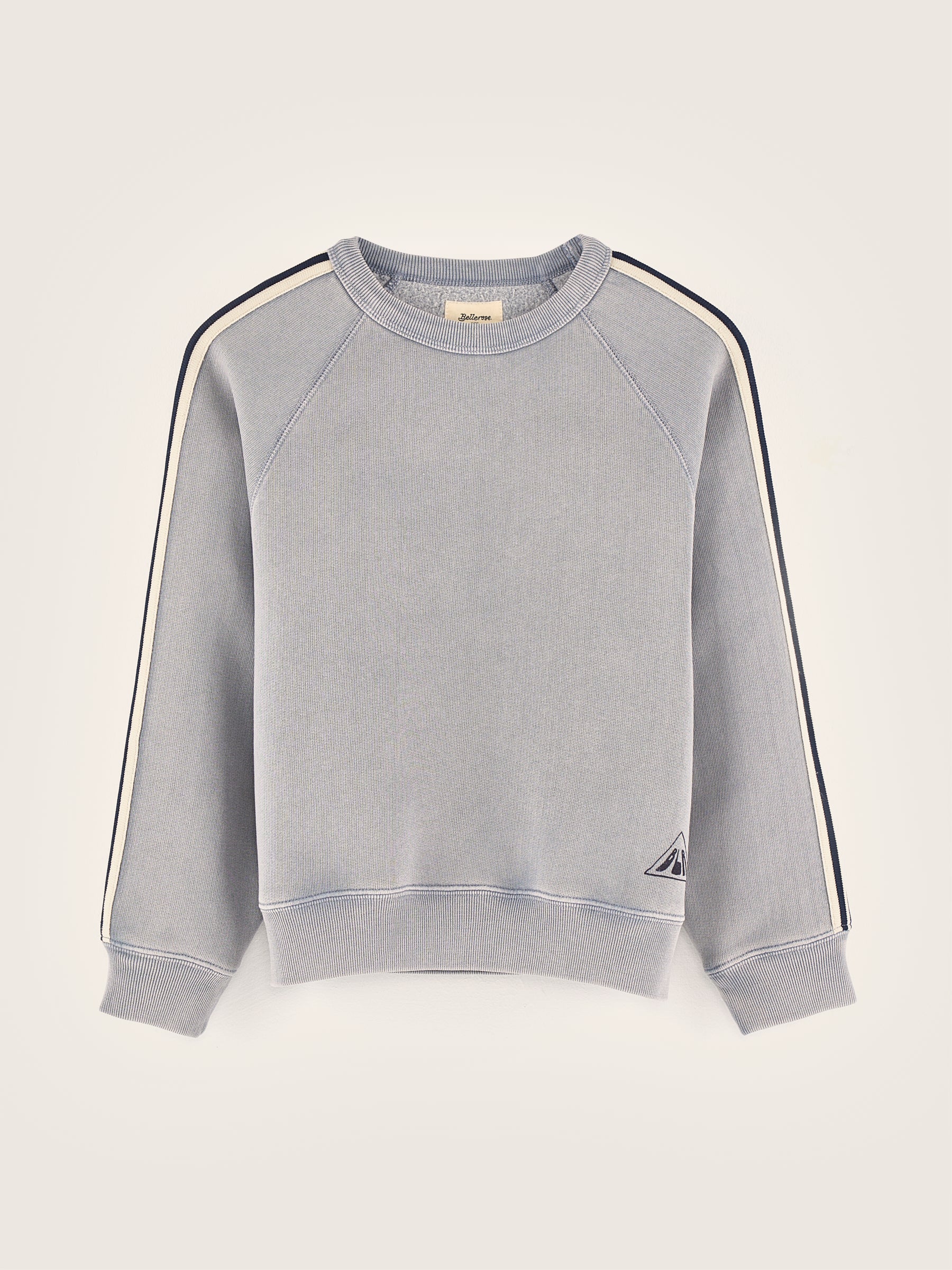 Fagoso Crew-neck Sweatshirt - Crystal For Boys | Bellerose