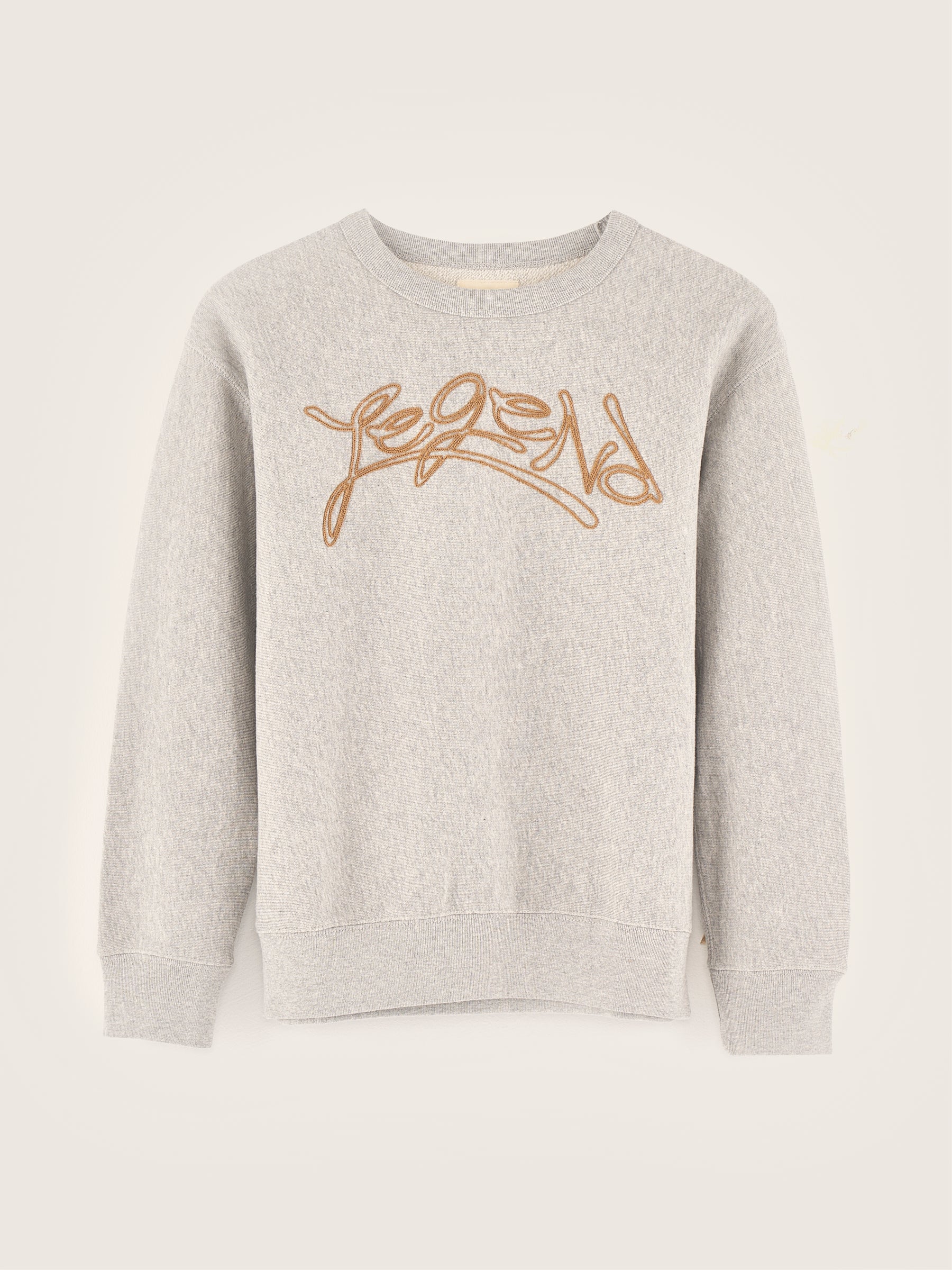 Fago Crew-neck Sweatshirt - Heather grey For Boys | Bellerose