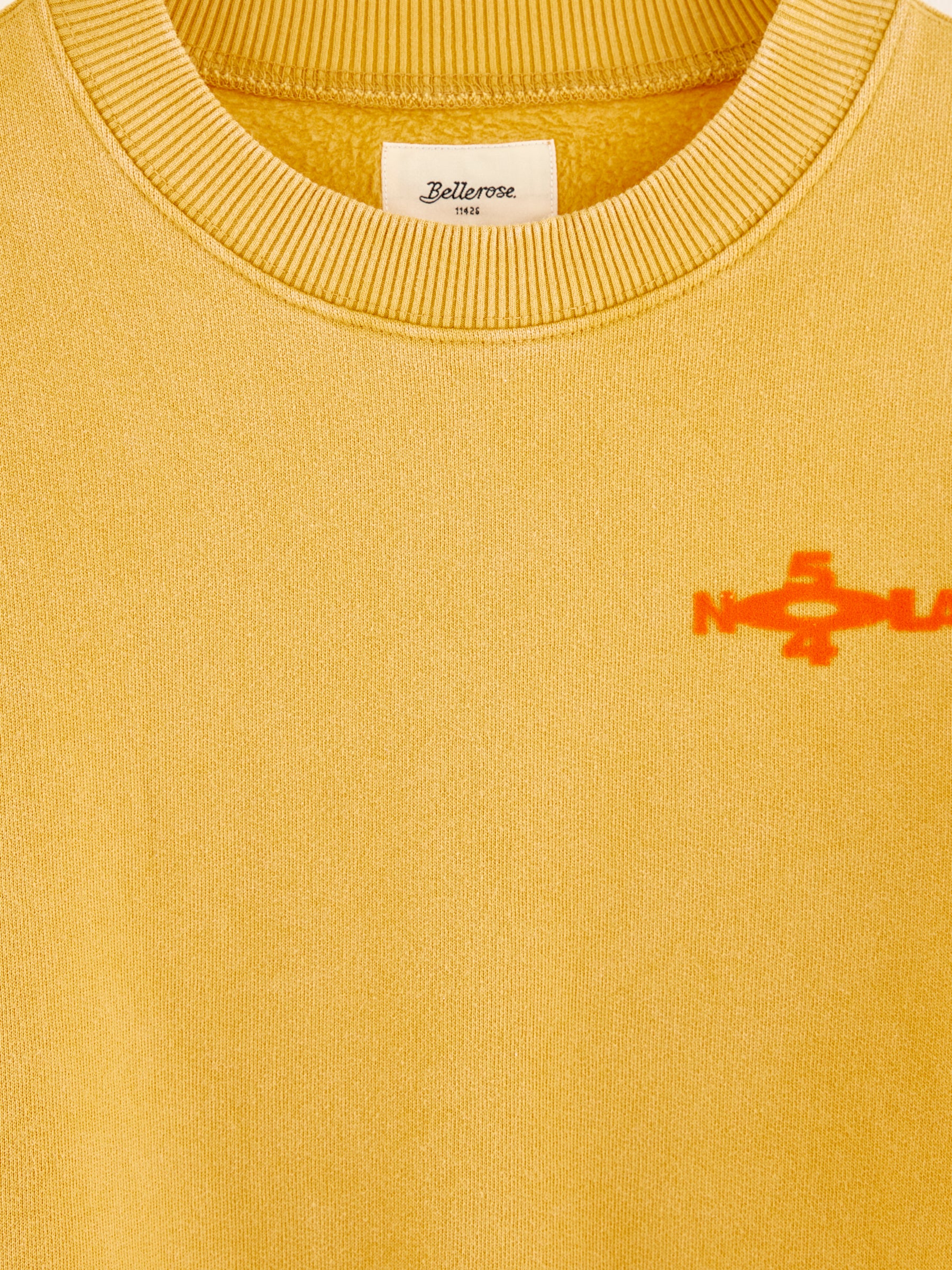 Chami Crew-neck Sweatshirt - Cornflakes For Boys | Bellerose