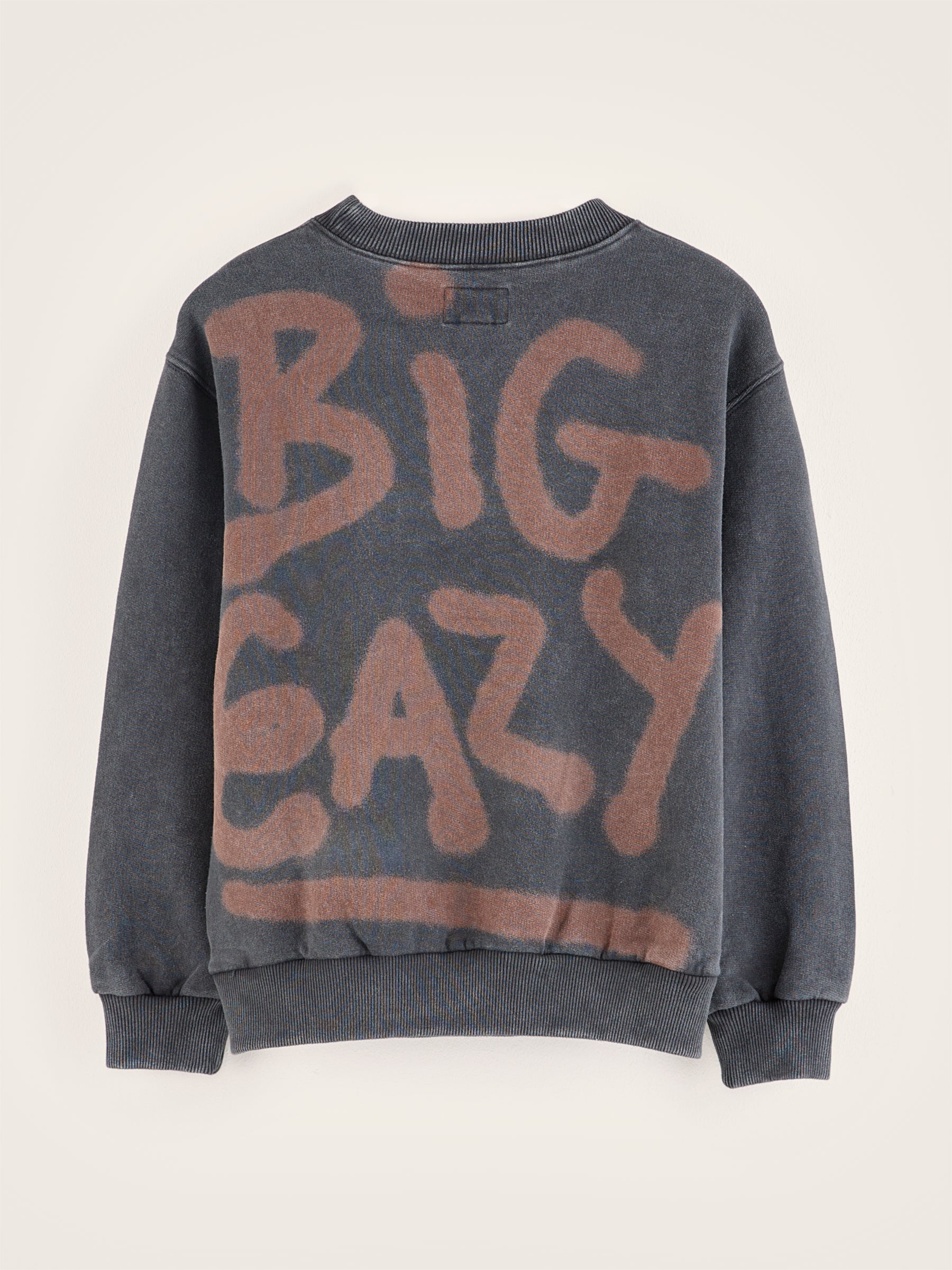 Chami Crew-neck Sweatshirt - Black sand For Boys | Bellerose