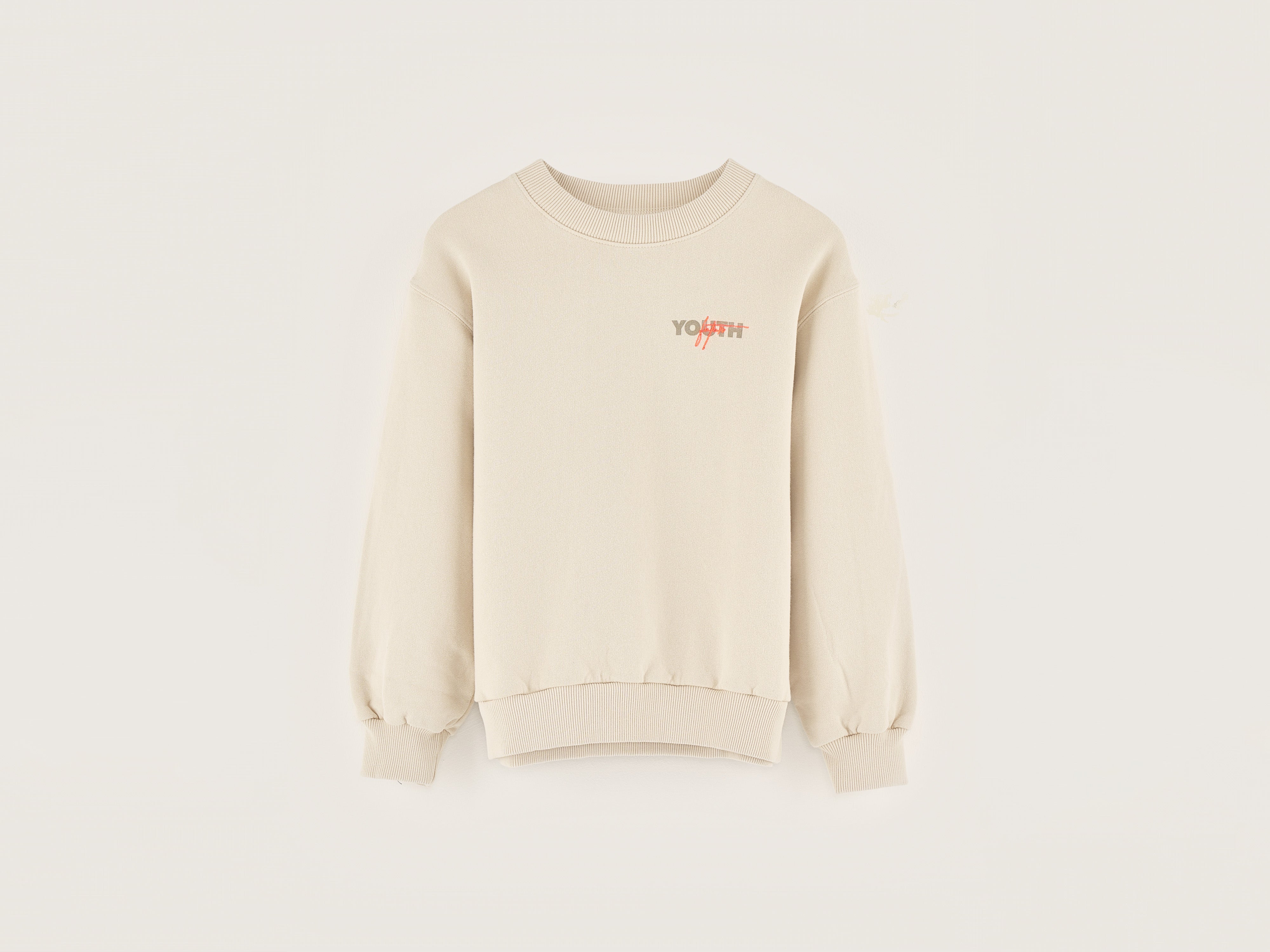 Chami crew-neck sweatshirt   (242 / B / SUGARCANE)