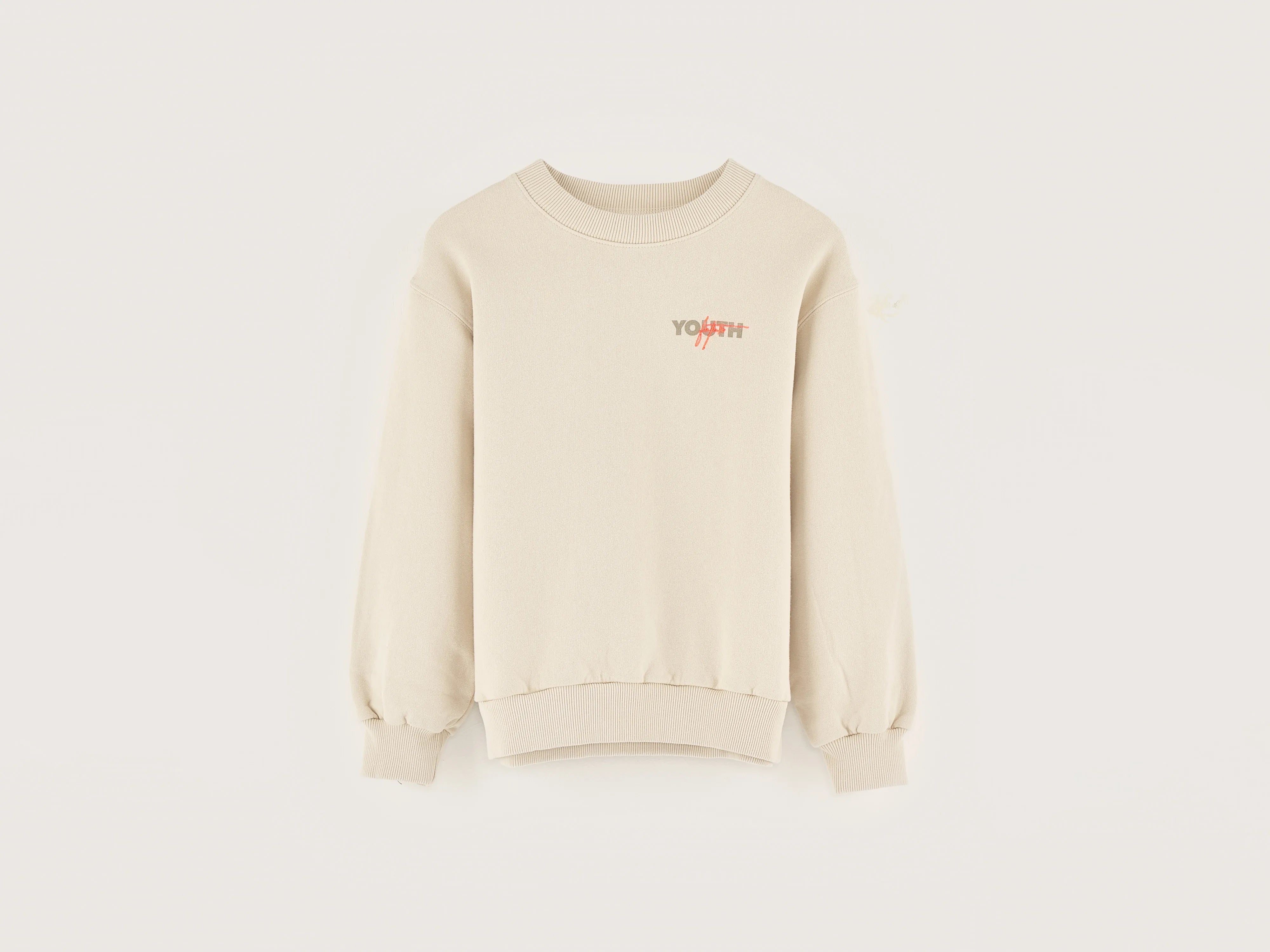 Chami crew-neck sweatshirt   (242 / B / SUGARCANE)