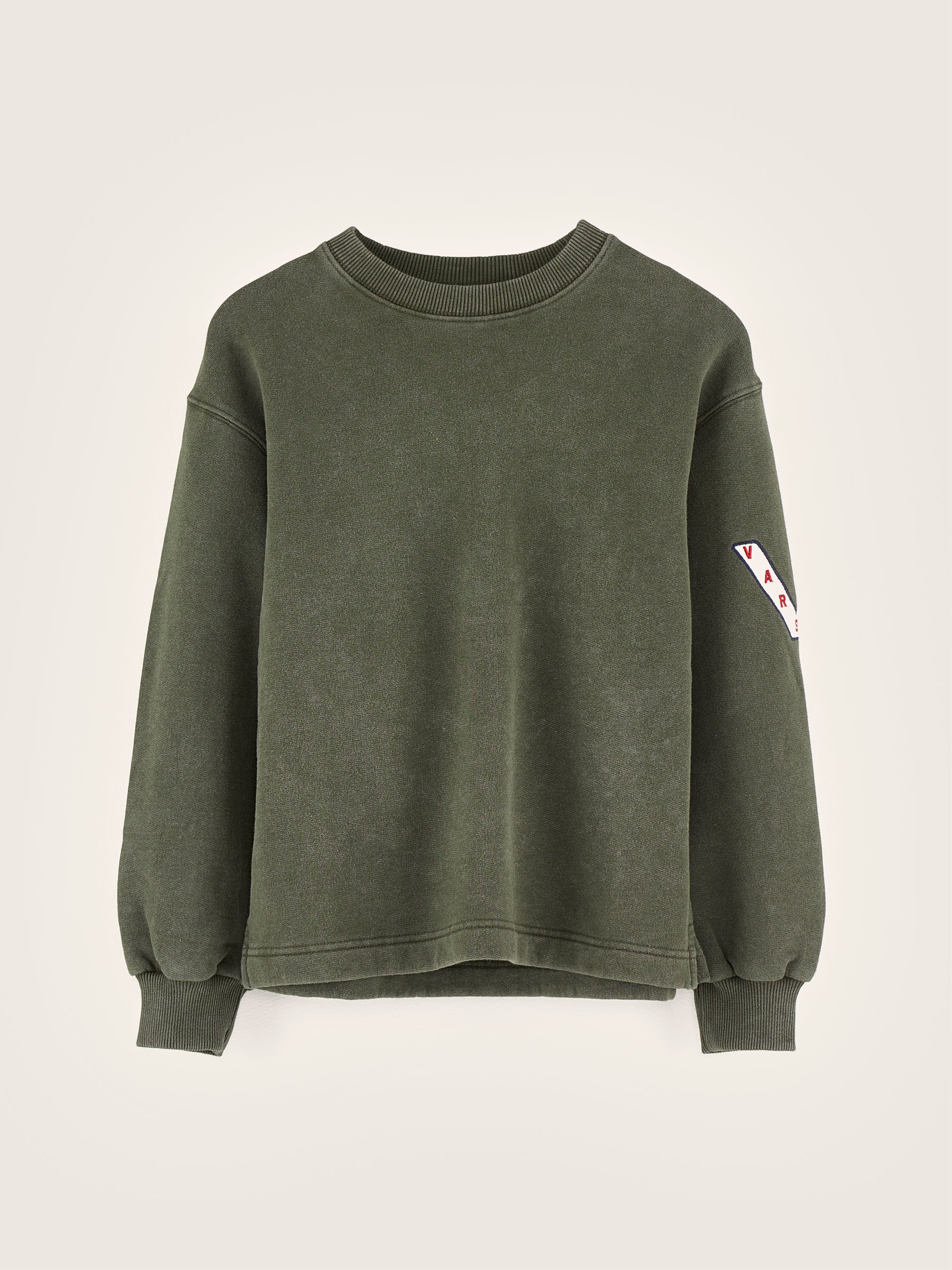 Chamo Relaxed Sweatshirt - Moss For Boys | Bellerose