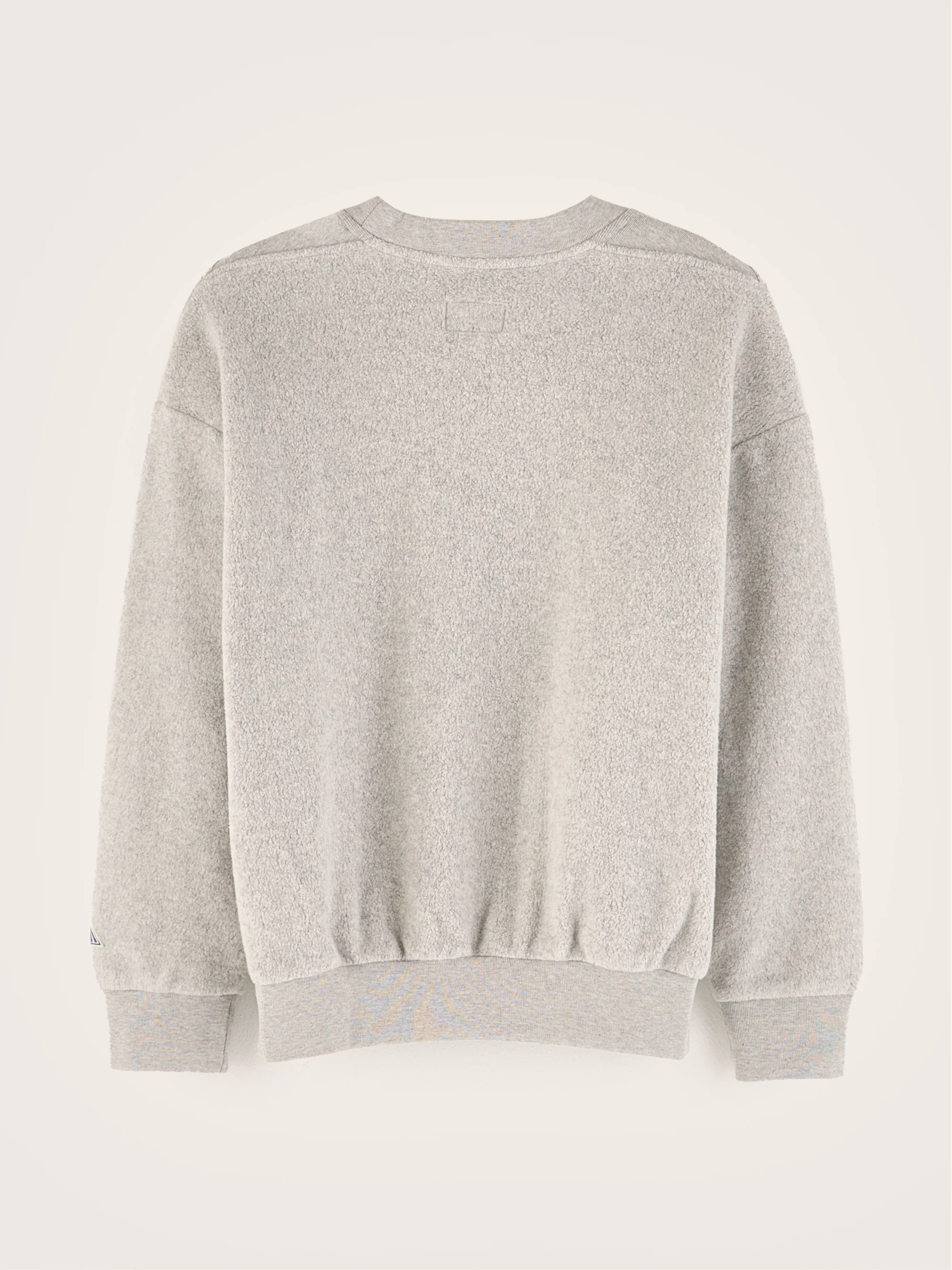 Mark Crew-neck Sweatshirt - Heather grey For Boys | Bellerose