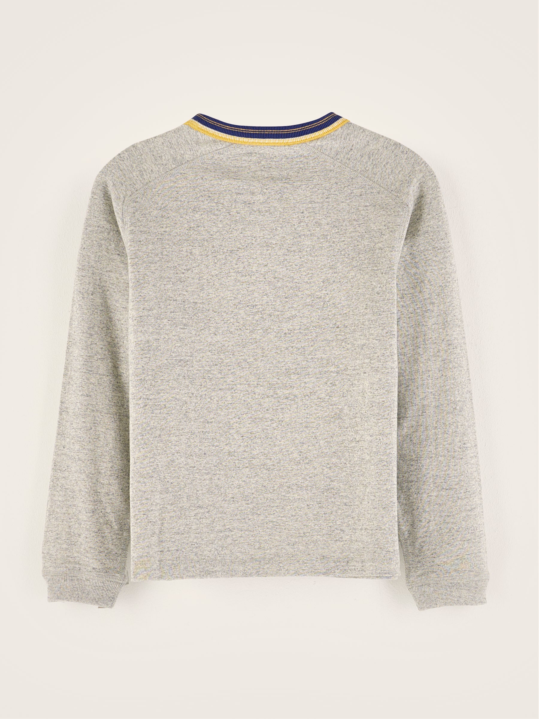 Arkas Long-sleeve T-shirt - Heather grey For Boys | Bellerose