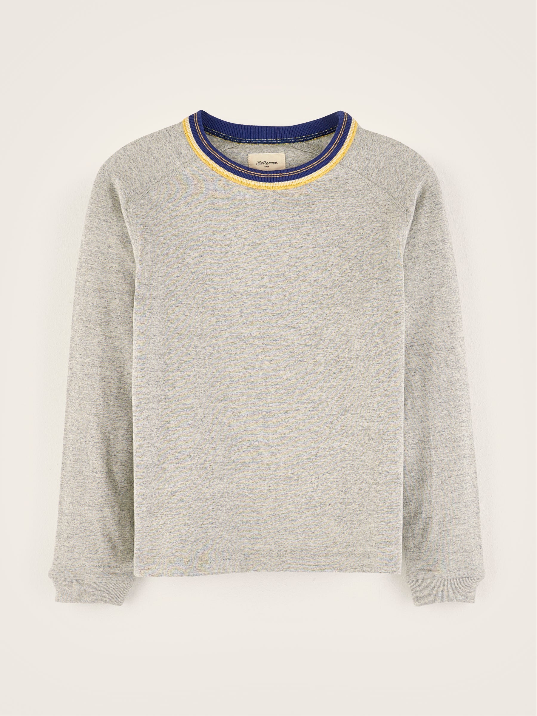 Arkas Long-sleeve T-shirt - Heather grey For Boys | Bellerose