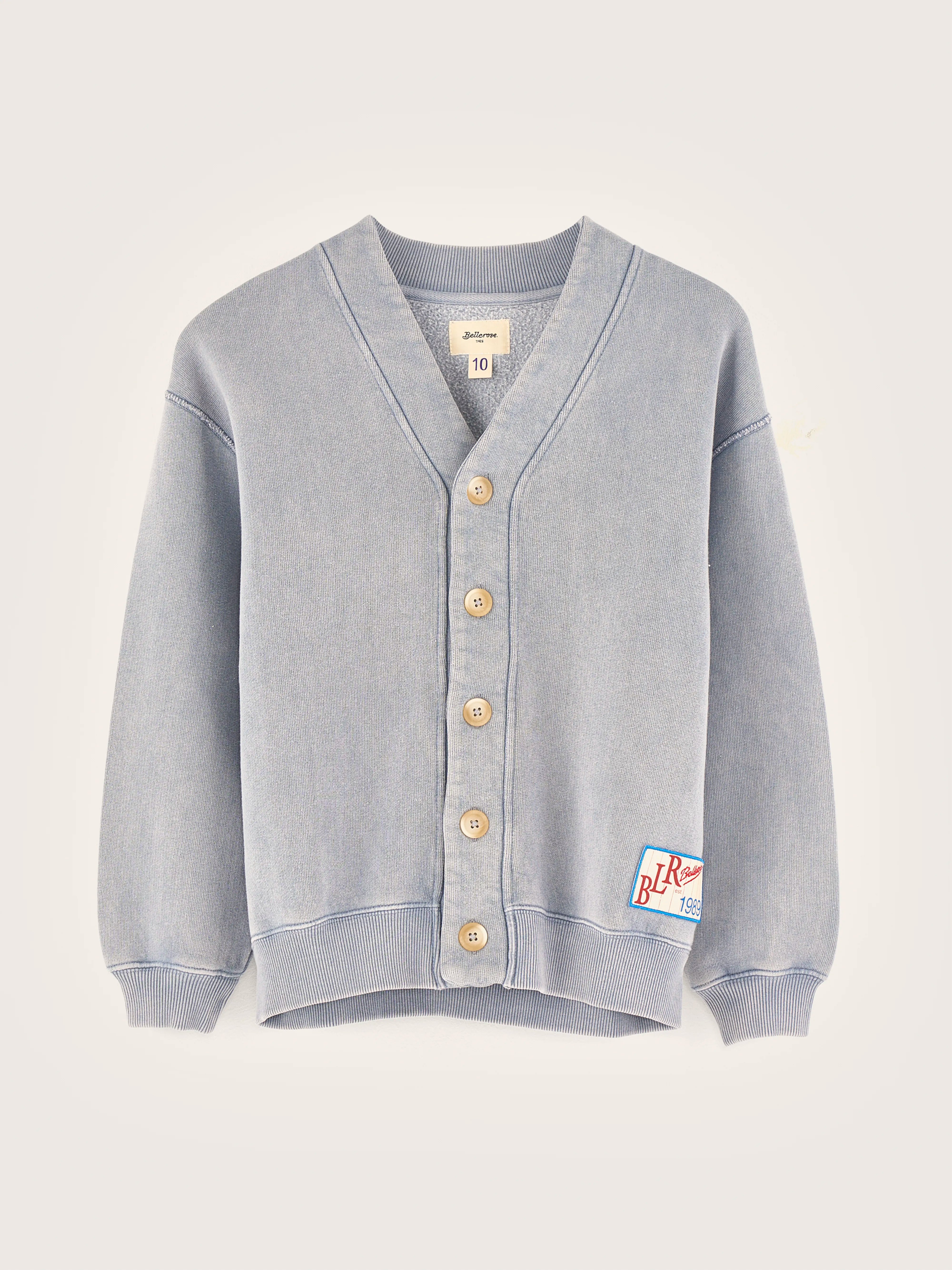 Fander V-neck Cardigan - Crystal For Boys | Bellerose