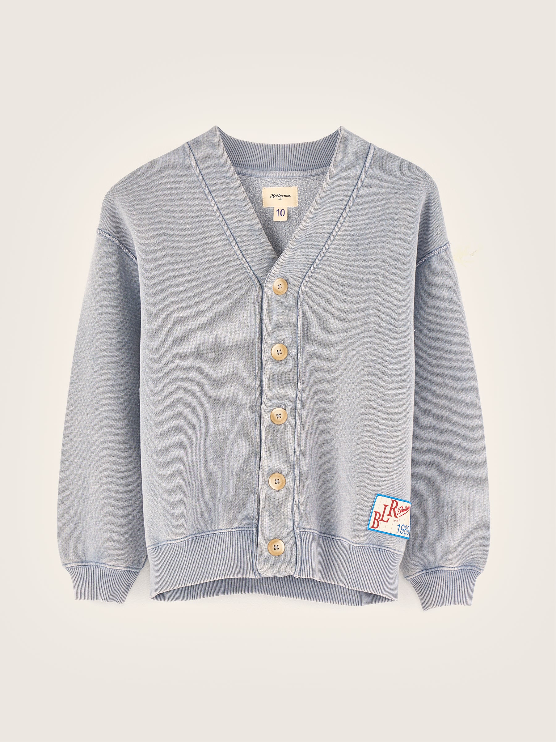 Fander V-neck Cardigan - Crystal For Boys | Bellerose