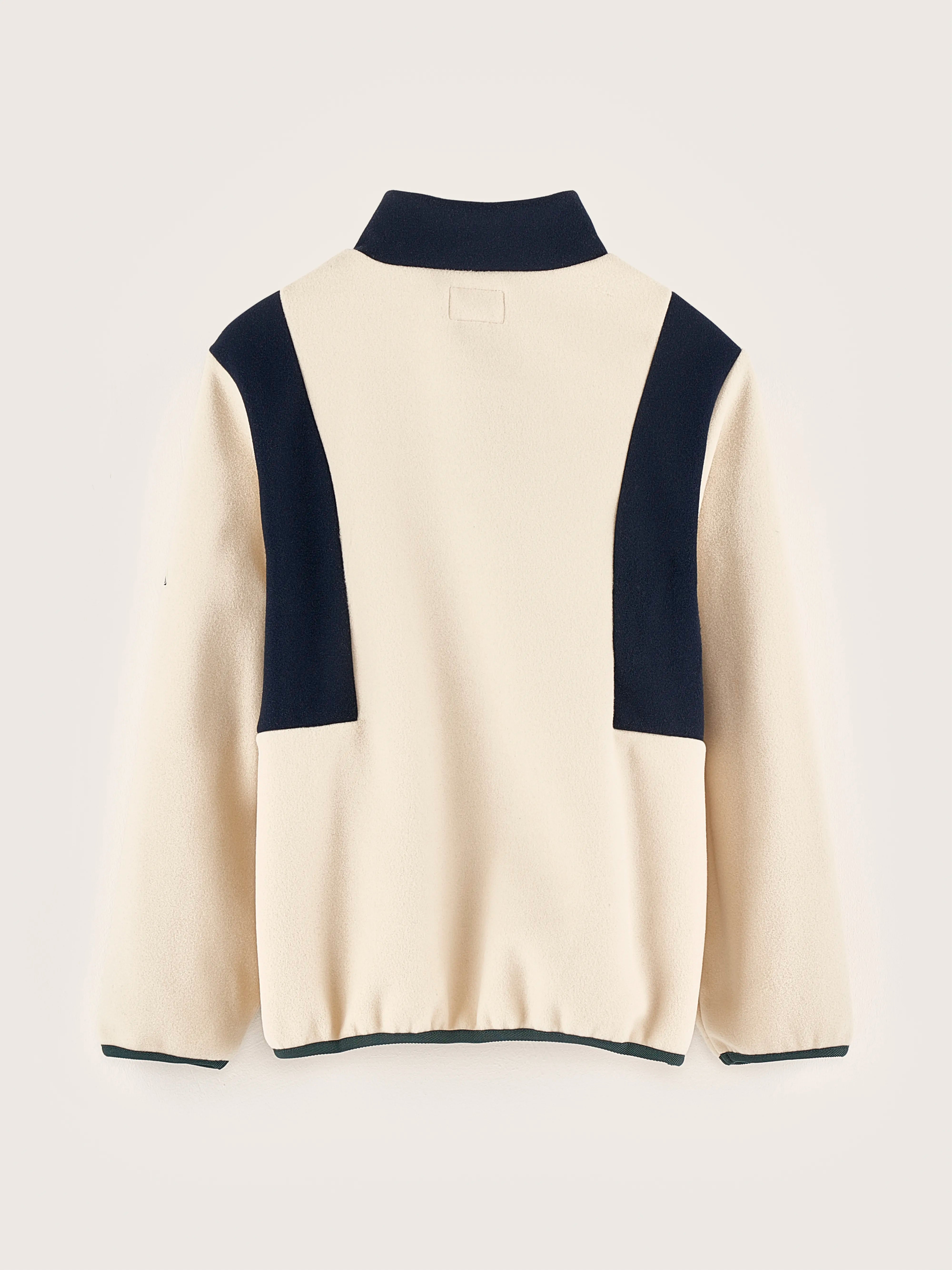 Sweatshirt Col Zippé Faris - Sugarcane Pour Garçon | Bellerose