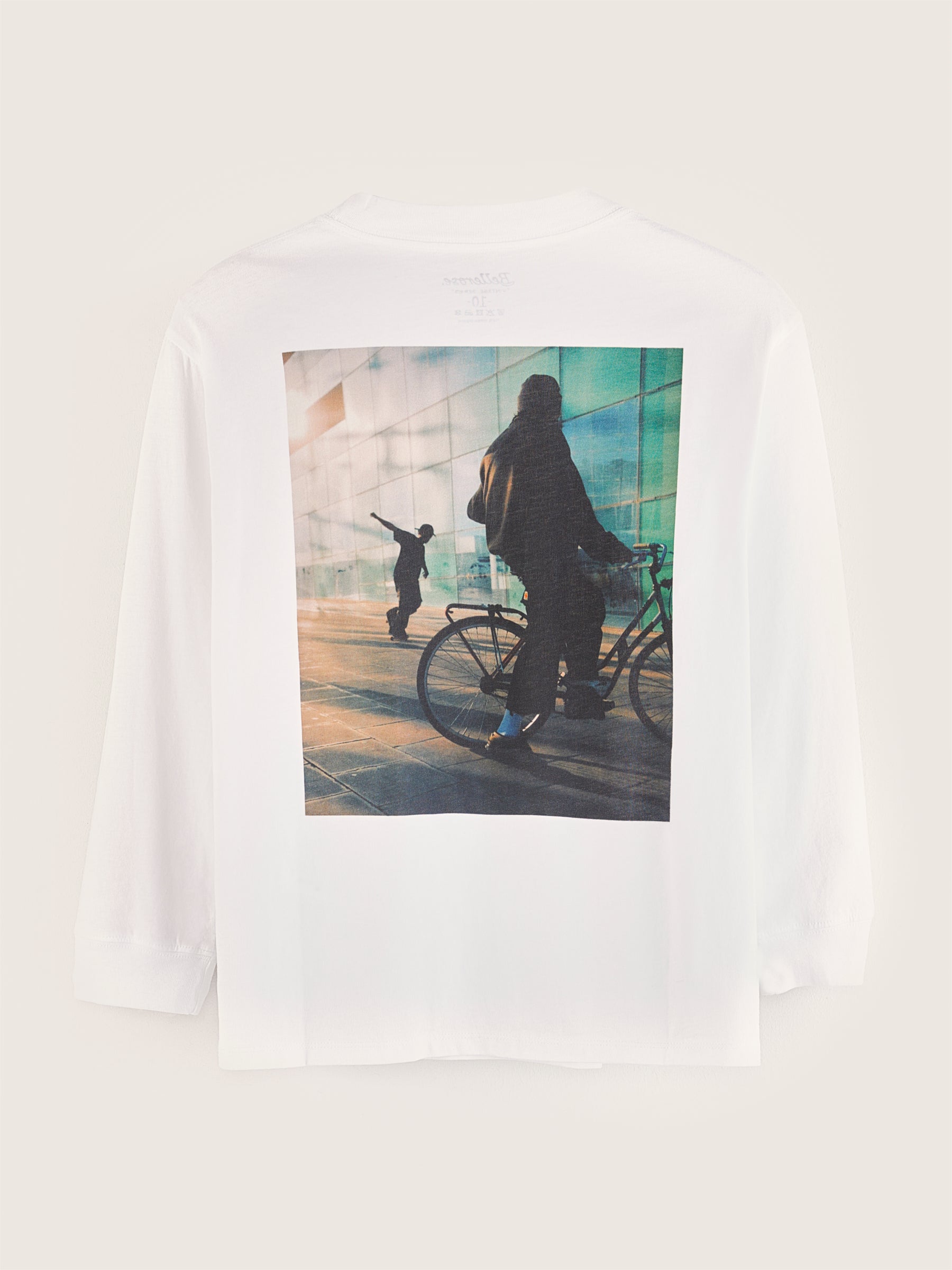 Kellos Lange Mouwen T-shirt - White Voor Jongens | Bellerose