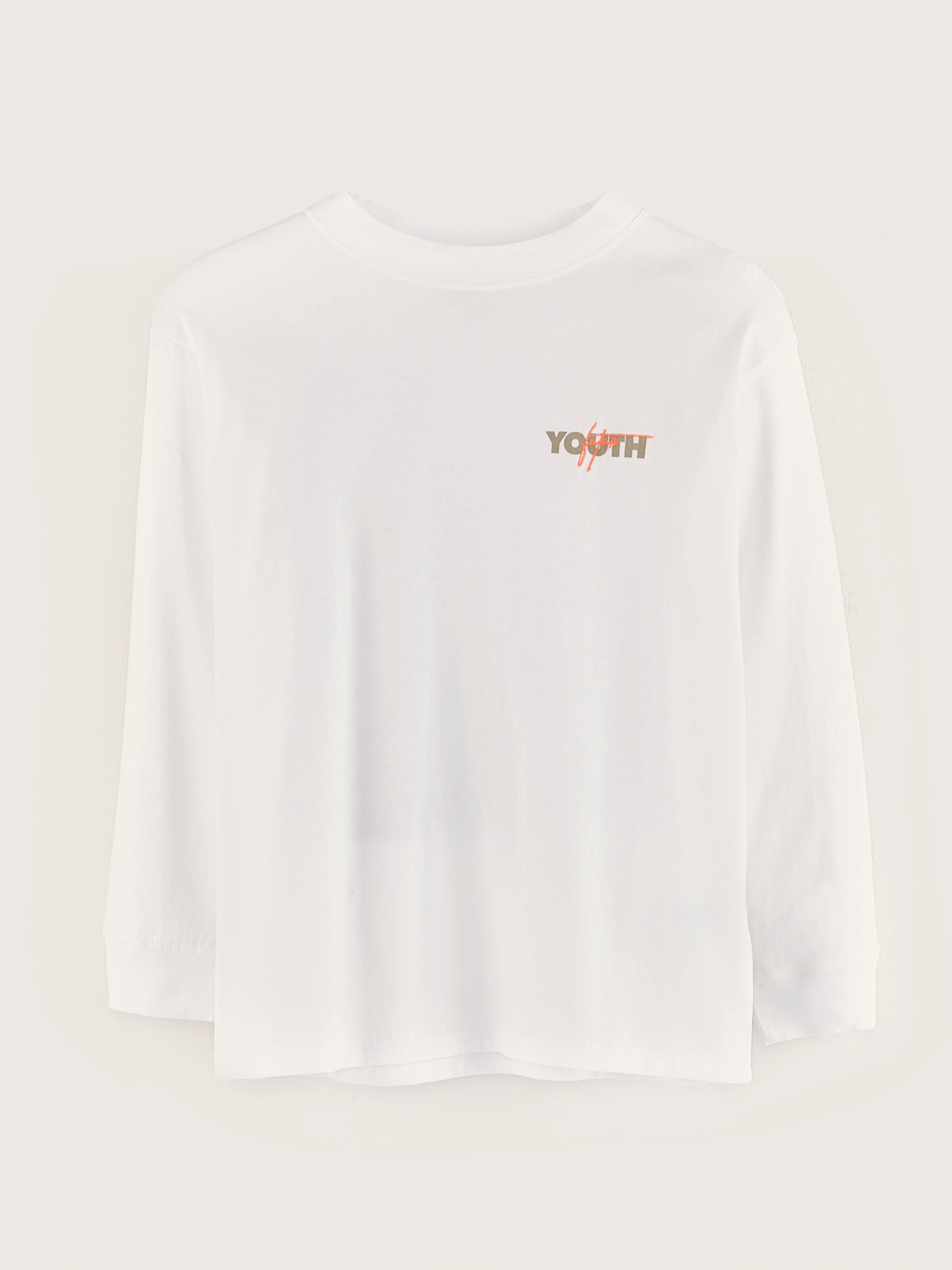 Kellos Lange Mouwen T-shirt - White Voor Jongens | Bellerose