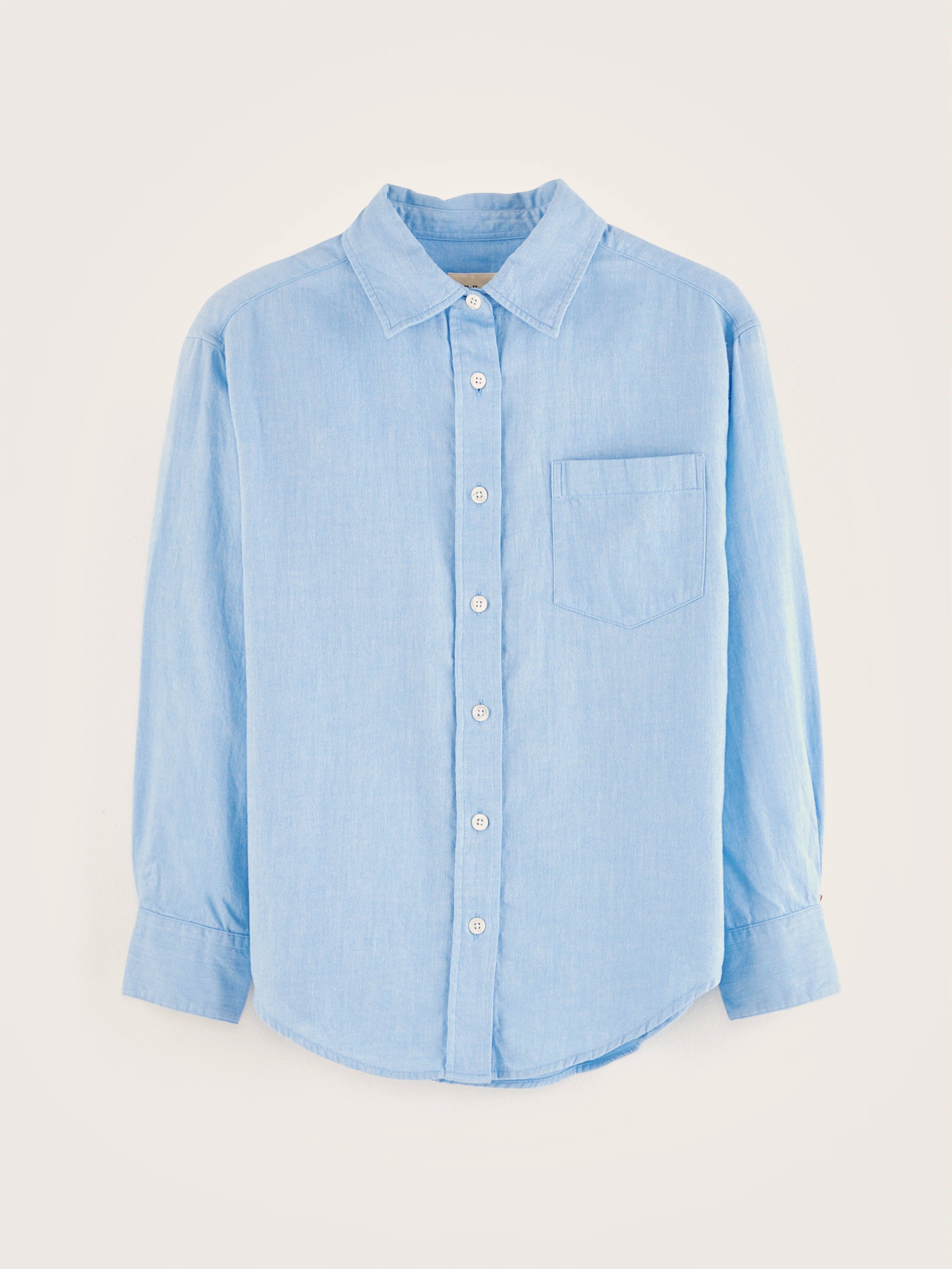 Chemise Droite Ironies - Ciel Pour Fille | Bellerose