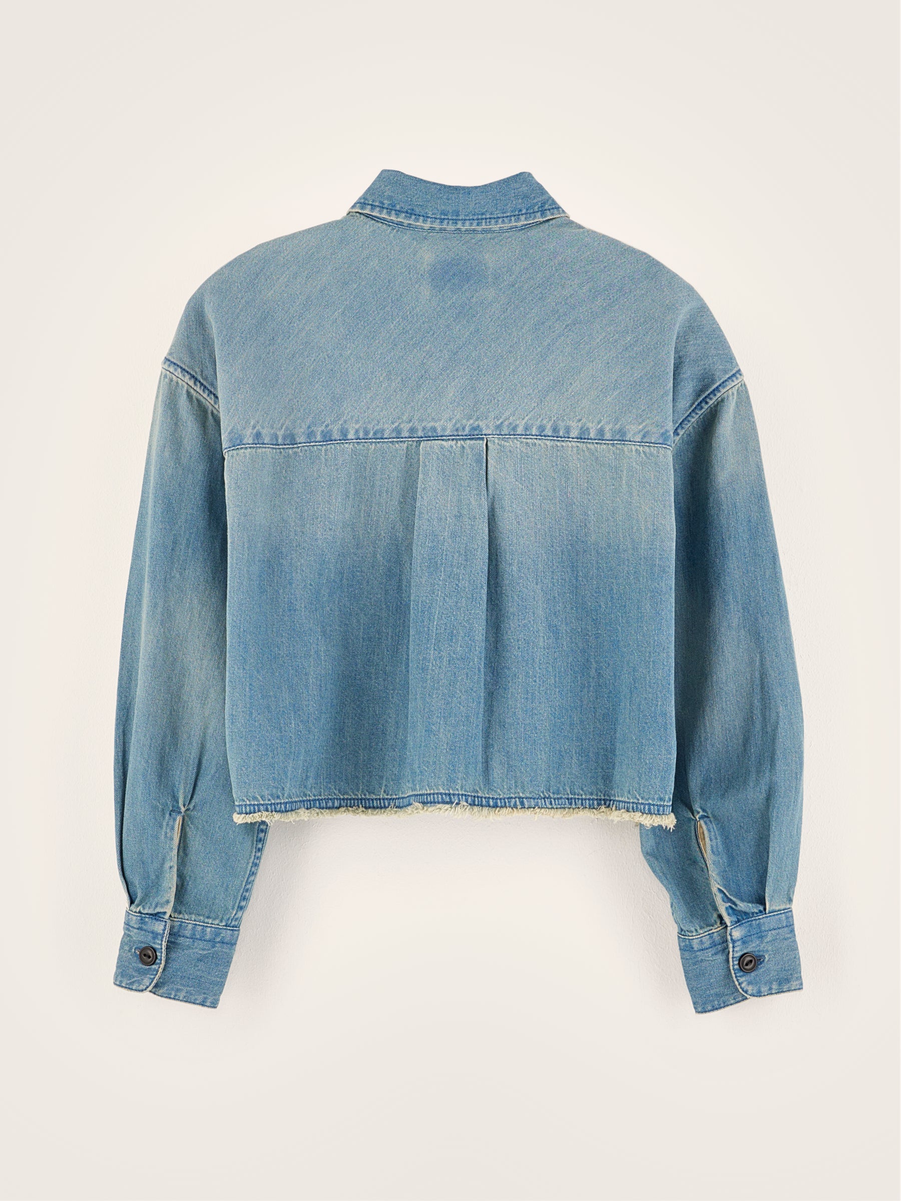 Wiggle Cropped Hemd - Light blue stone Voor Meisjes | Bellerose