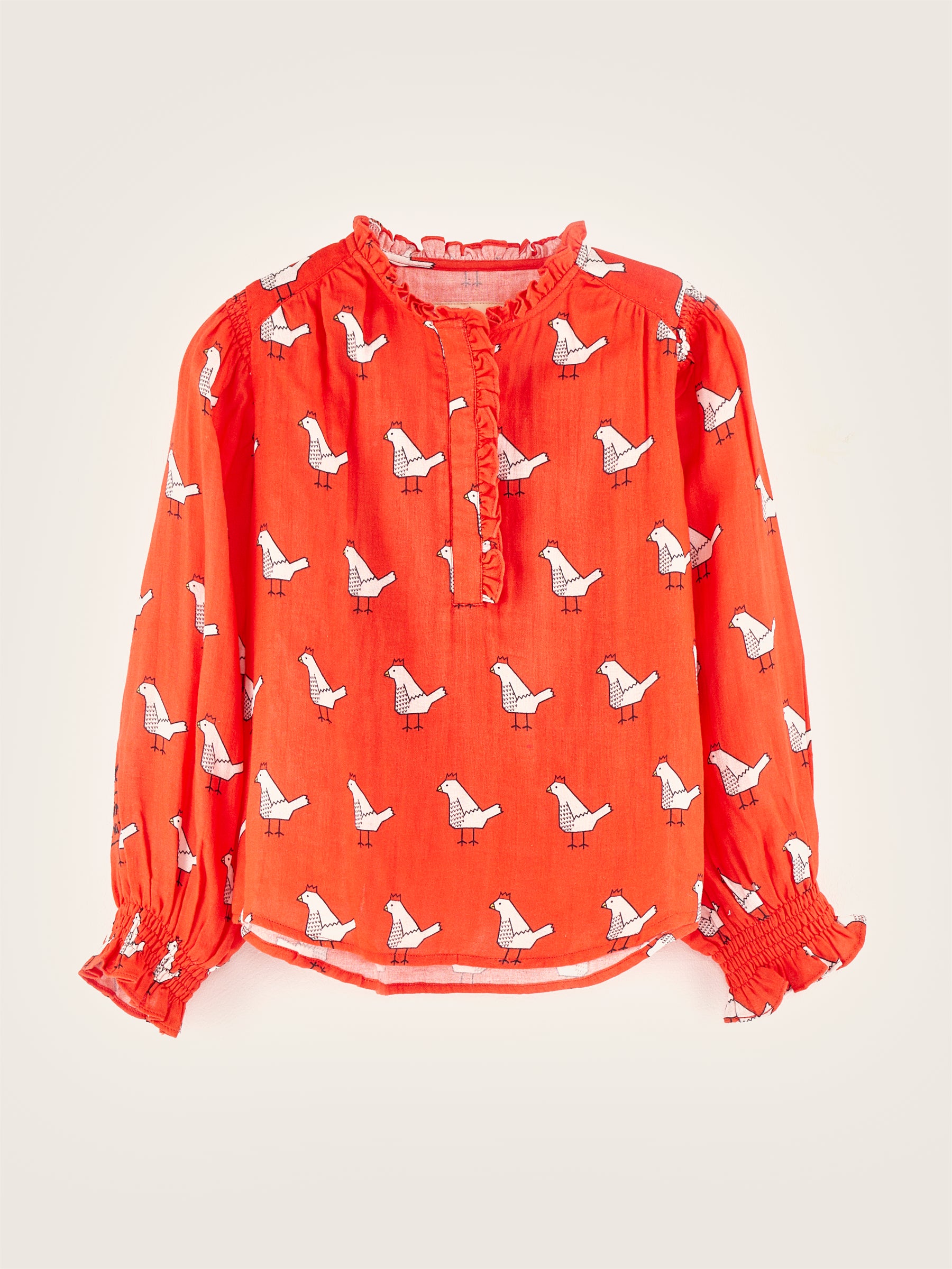 Hera Romantic Blouse - Grenadine For Girls | Bellerose