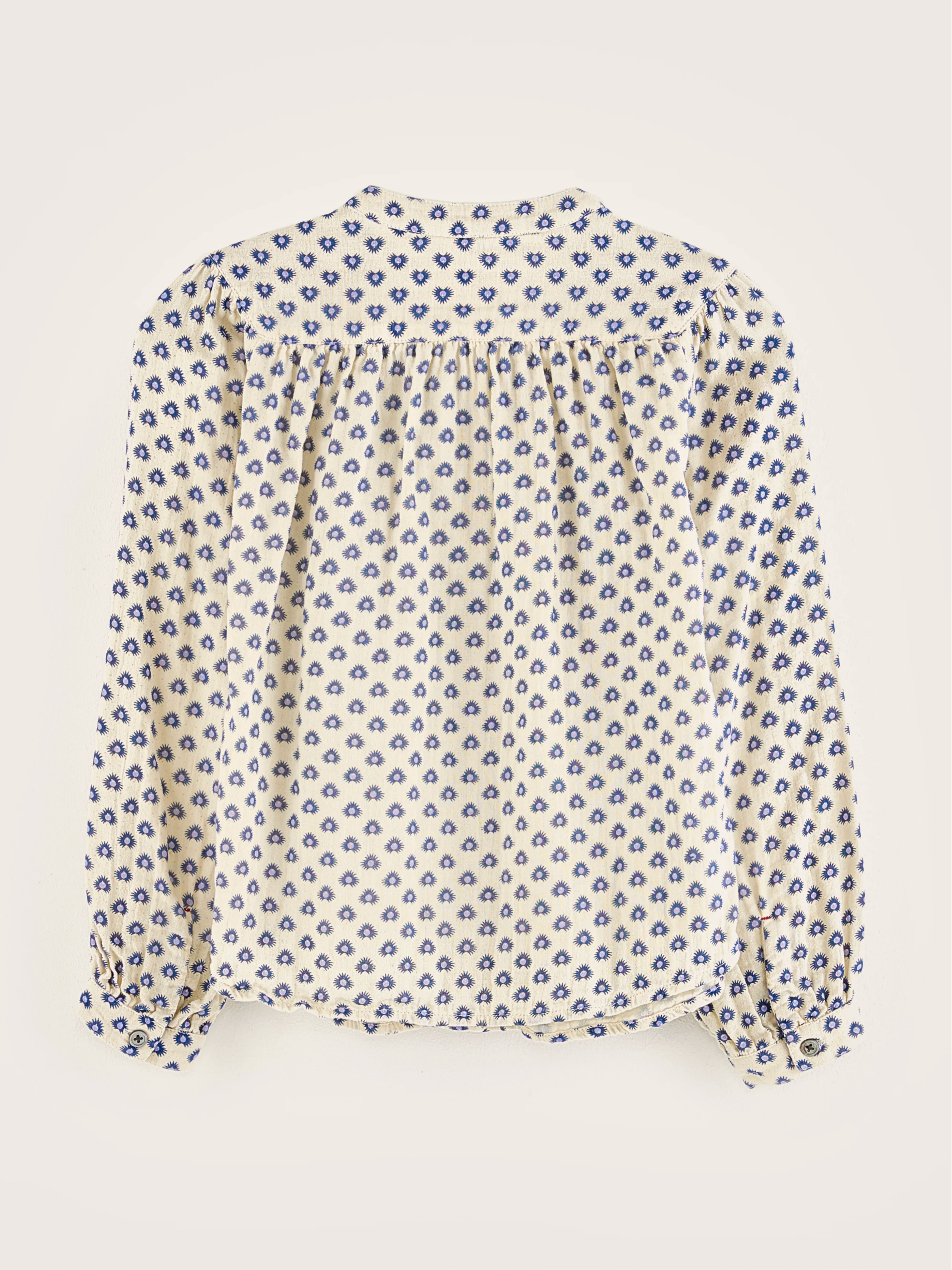 Hopsa Classic Blouse - Light rose / Myrtille For Girls | Bellerose