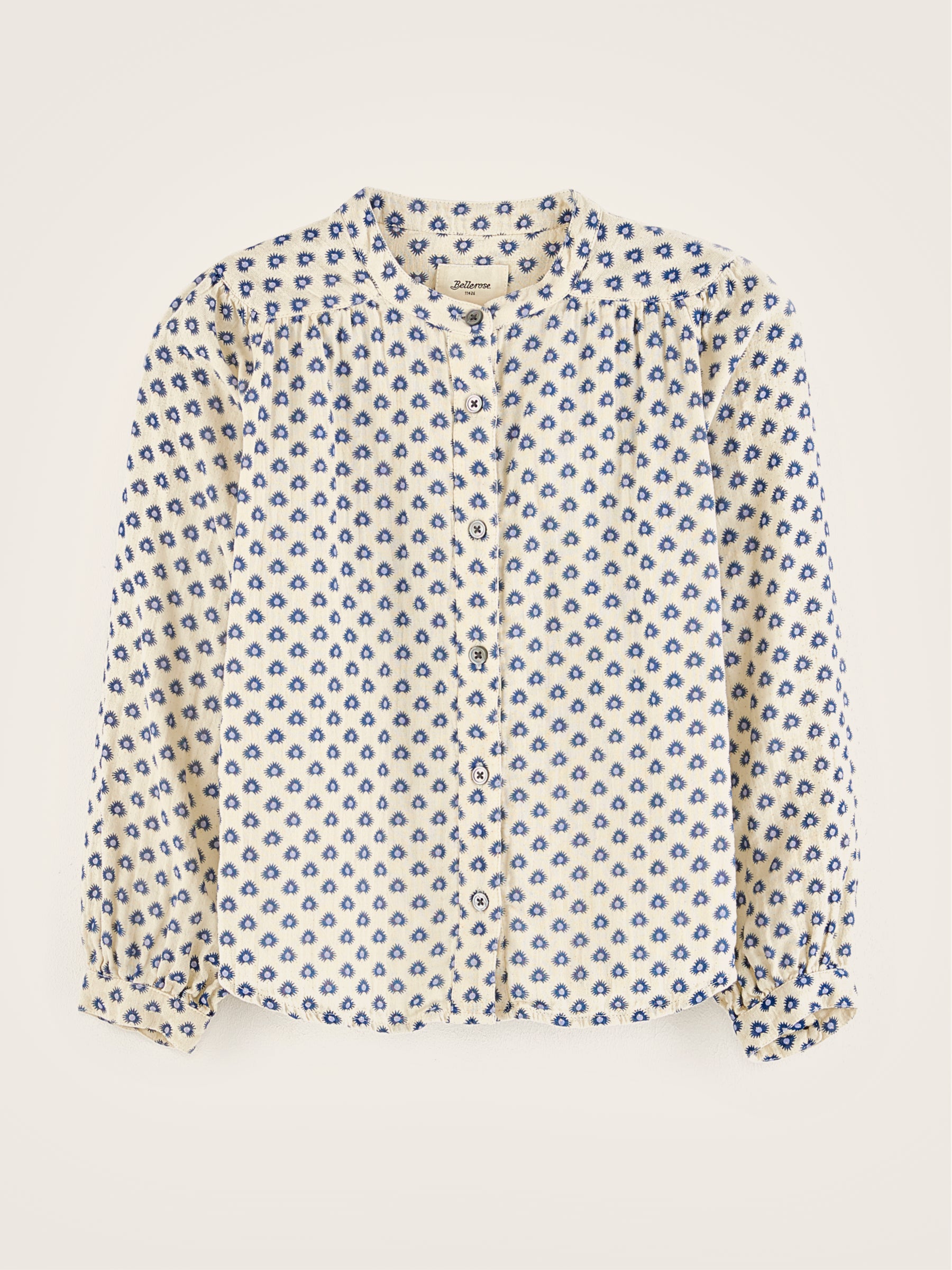 Hopsa Classic Blouse - Light rose / Myrtille For Girls | Bellerose