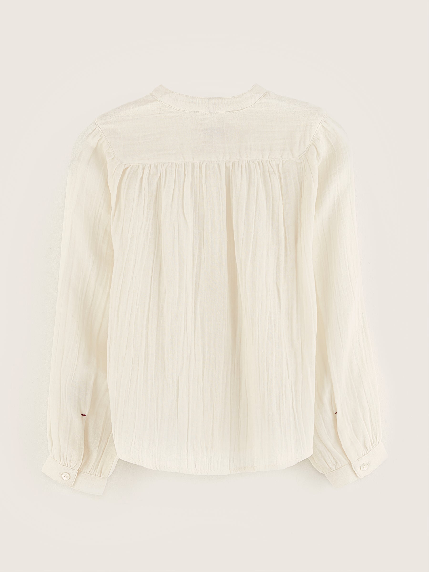 Hopsa Klassieke Blouse - Ecru Voor Meisjes | Bellerose