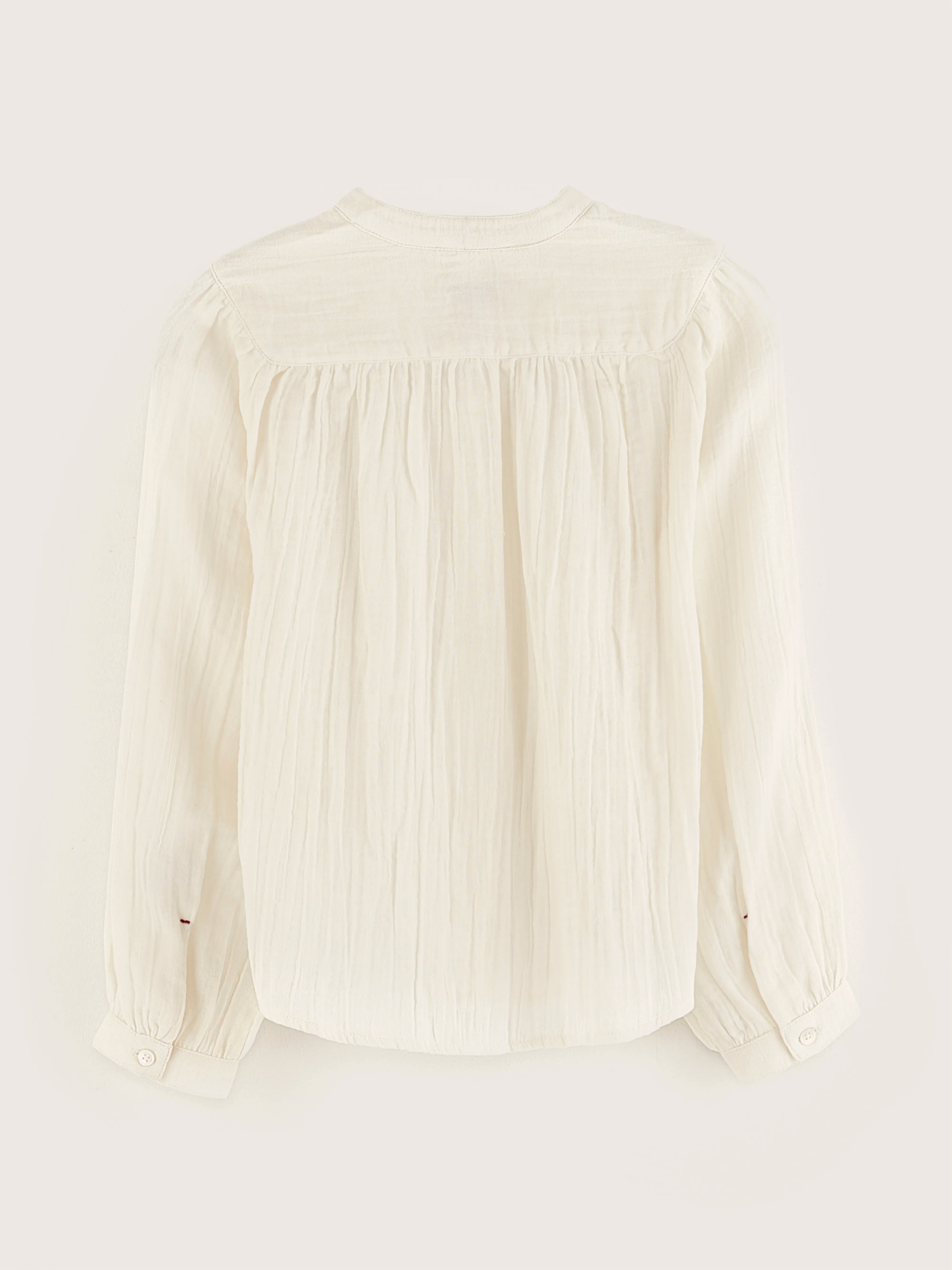 Hopsa Classic Blouse - Ecru For Girls | Bellerose