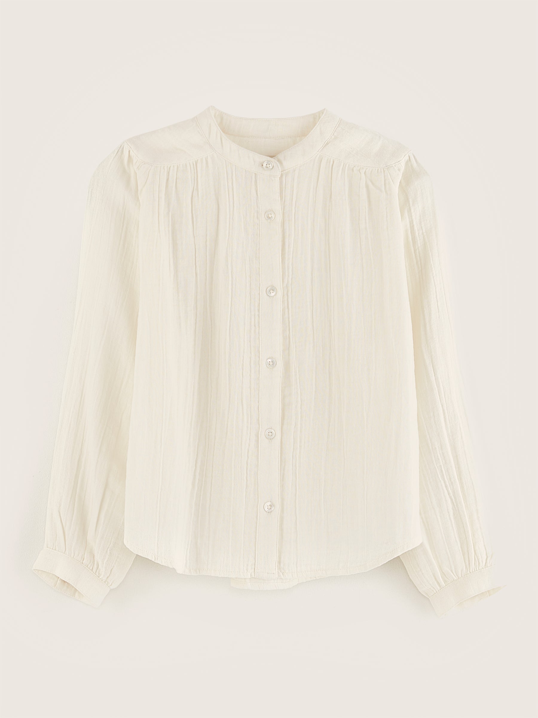 Blouse Classique Hopsa - Ecru Pour Fille | Bellerose